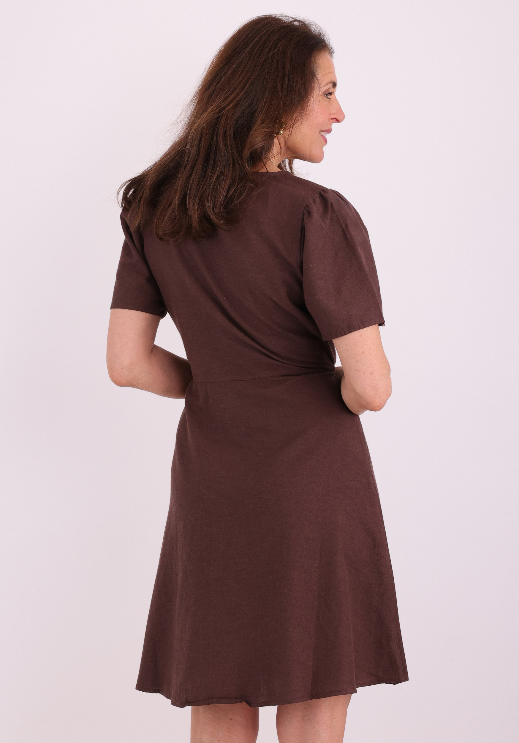 ONLY Jurk Vita 15317914 Donker bruin