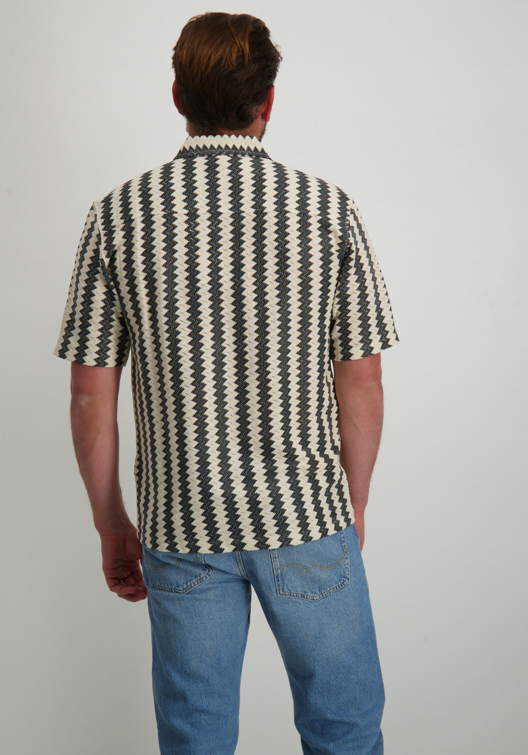 No Excess Overhemd 28490488 Zwart/Wit