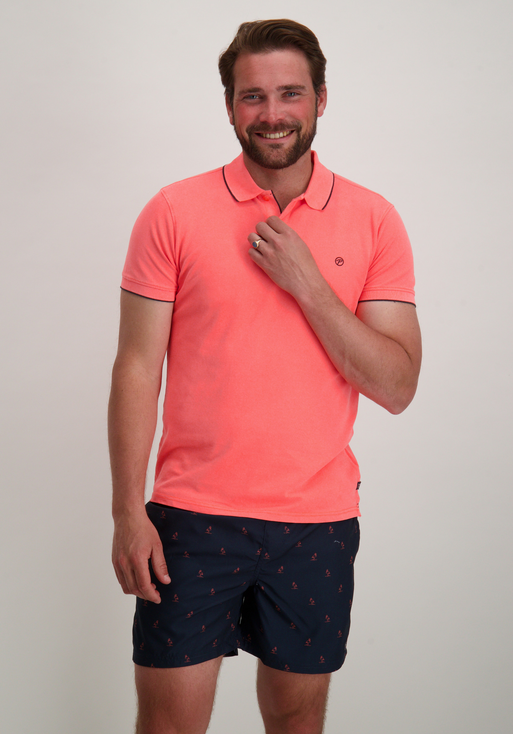 Petrol Polo M-ROS-POL003 Koraal