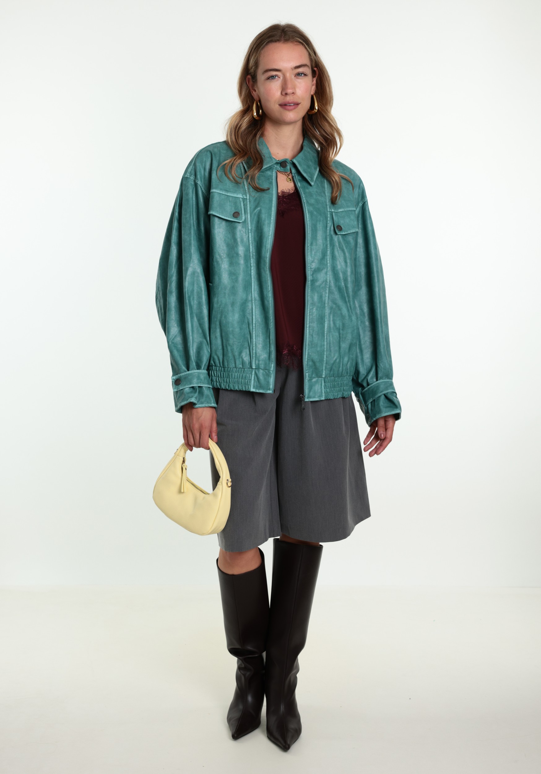 Harper & Yve Jacket Bratt AW6P201 Turquoise