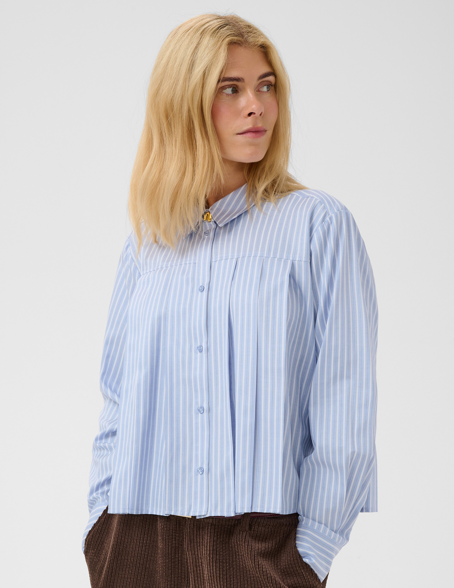 Culture Blouse Manga 50113517 Blauw