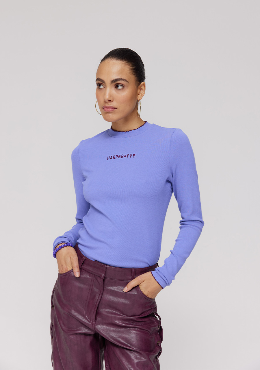 Harper & Yve Top Cammy DW25P615 Licht blauw