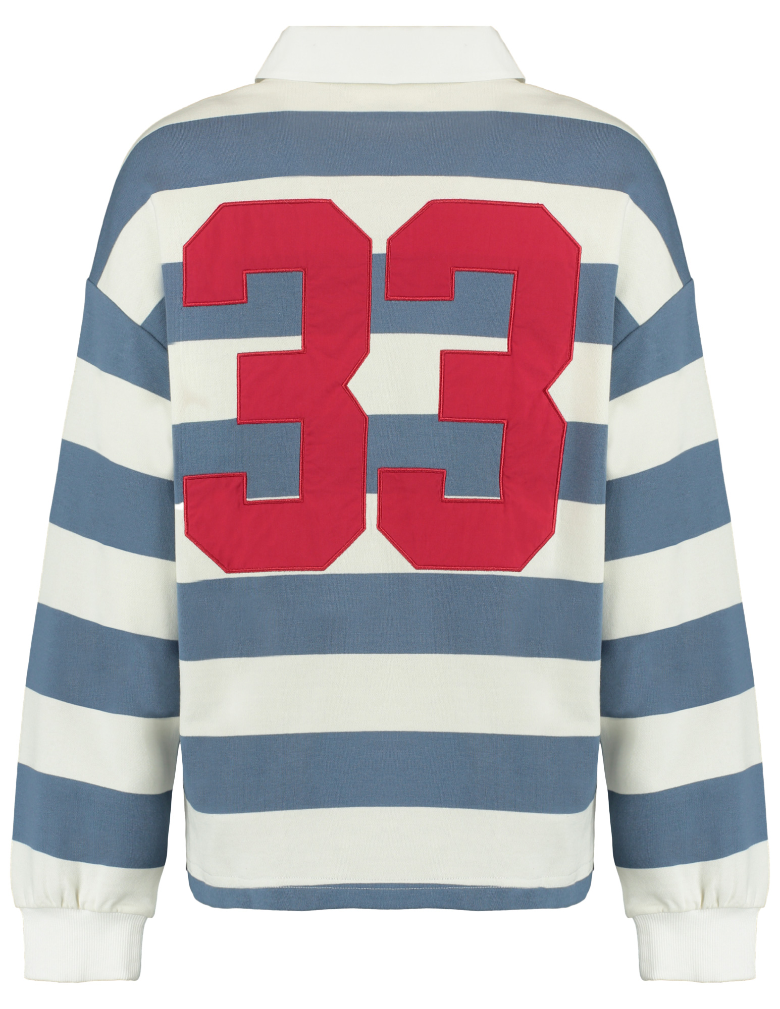 Colourful Rebel Sweater Skyler striped 33 WS417625 Raf blauw