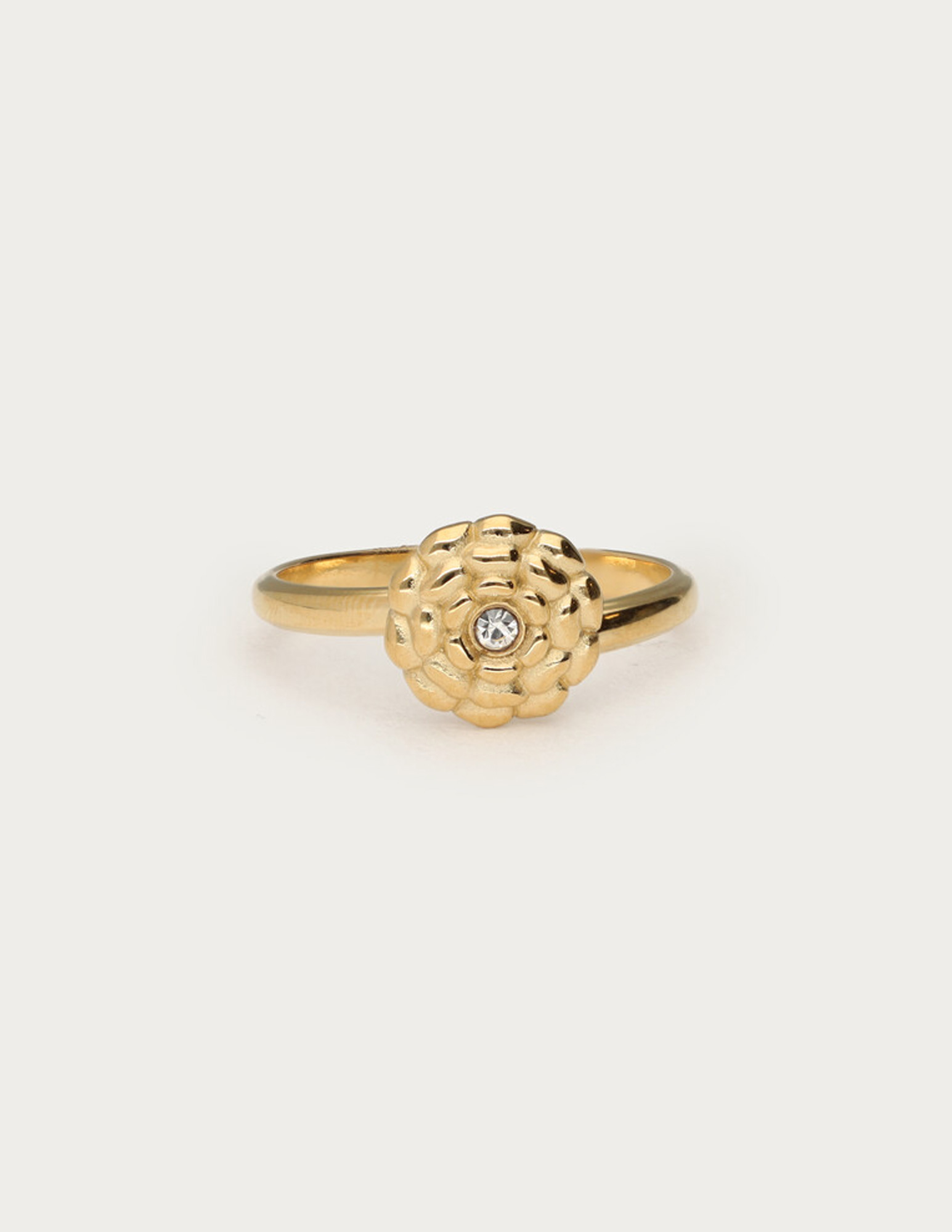 My Jewellery Botanical ring met bloem MJ13784 Goud