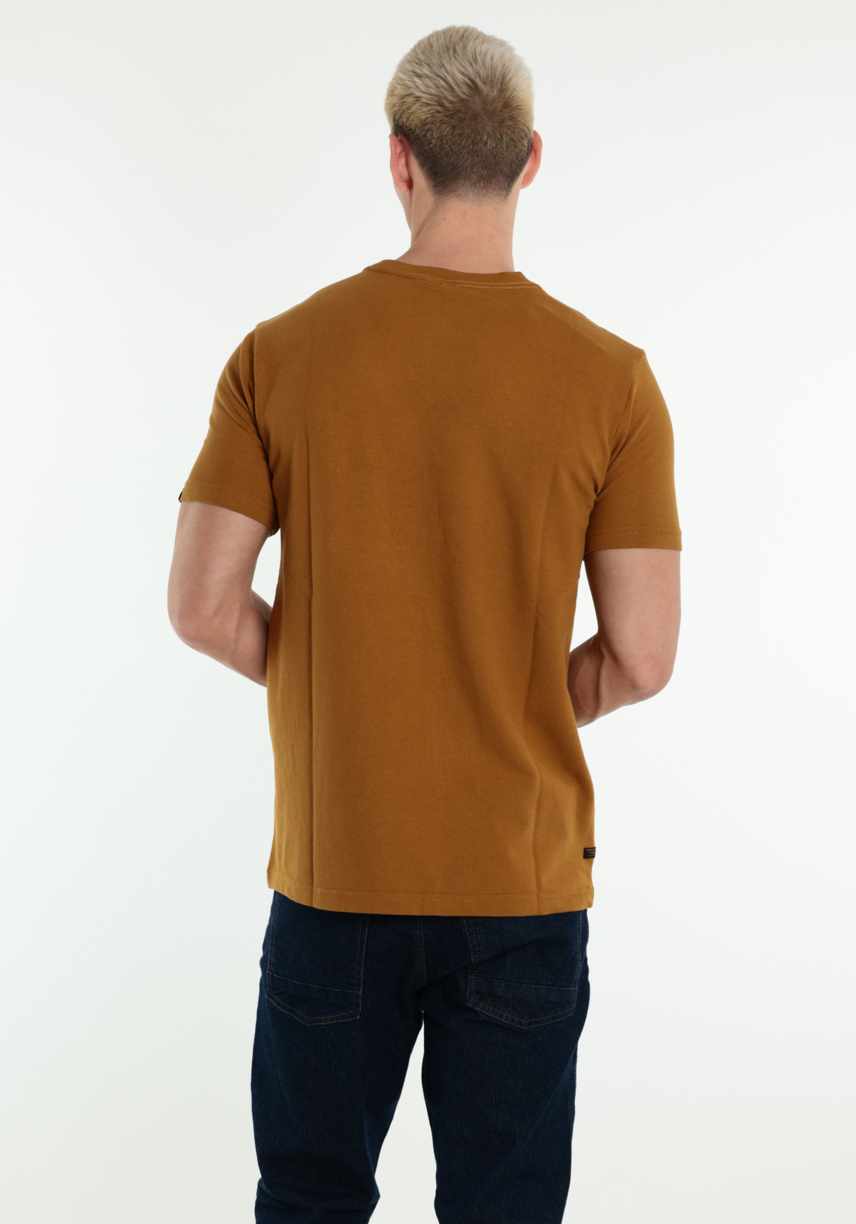PME Legend T-shirt PTSS2608564 Licht bruin