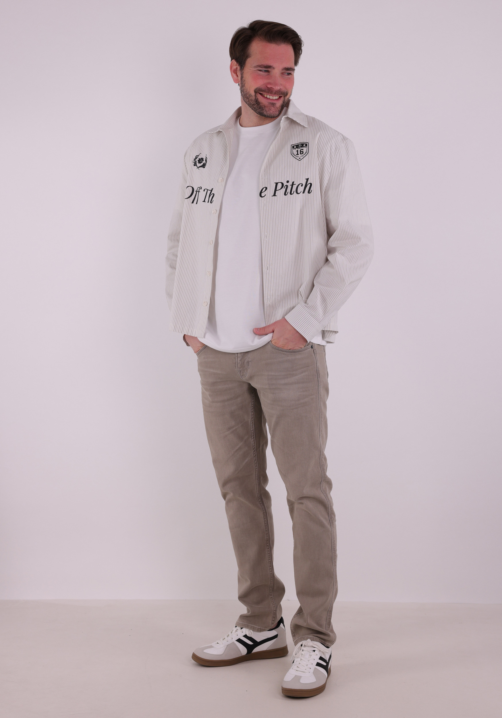 ONLY & SONS T-shirt Caspian airflex 22031940 Wit