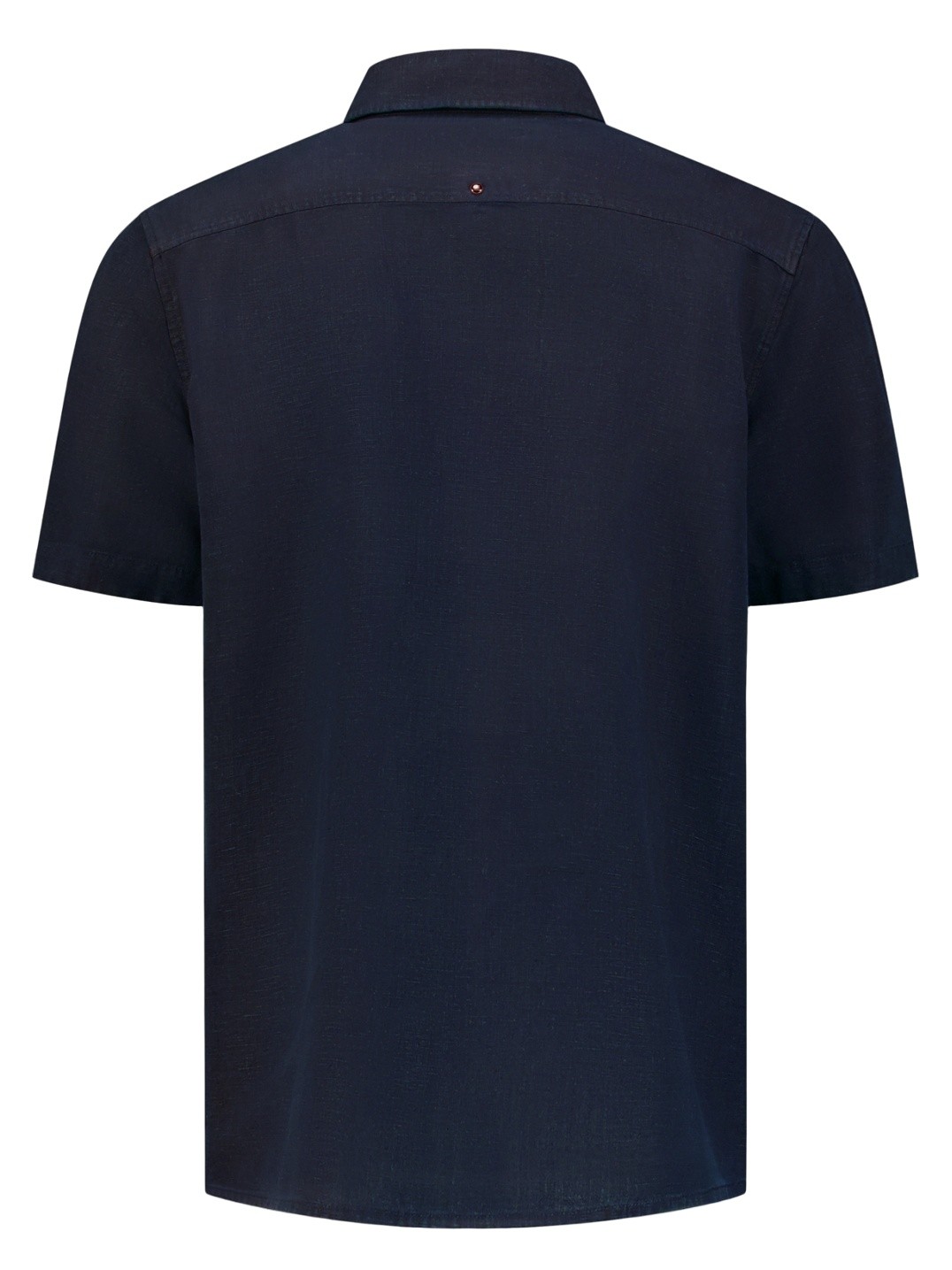 No Excess Overhemd linnen 32420423 Donker blauw