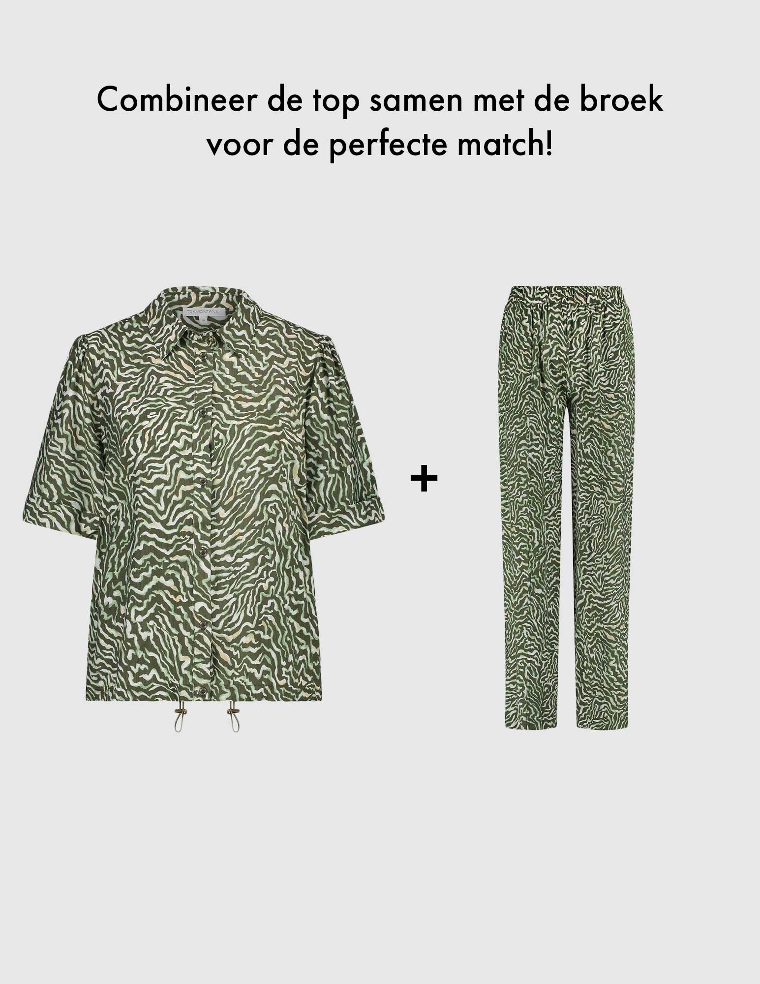 Tramontana Zebra broek C21-15-101 Groen