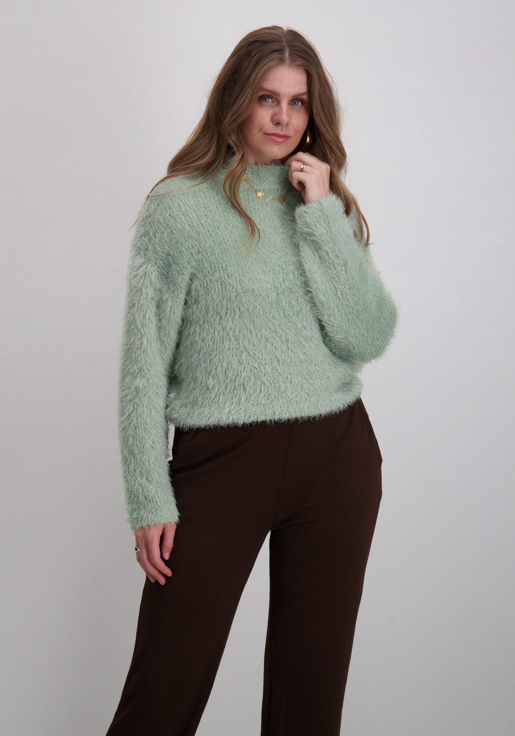 Only Trui Lulu 15350651 Licht groen