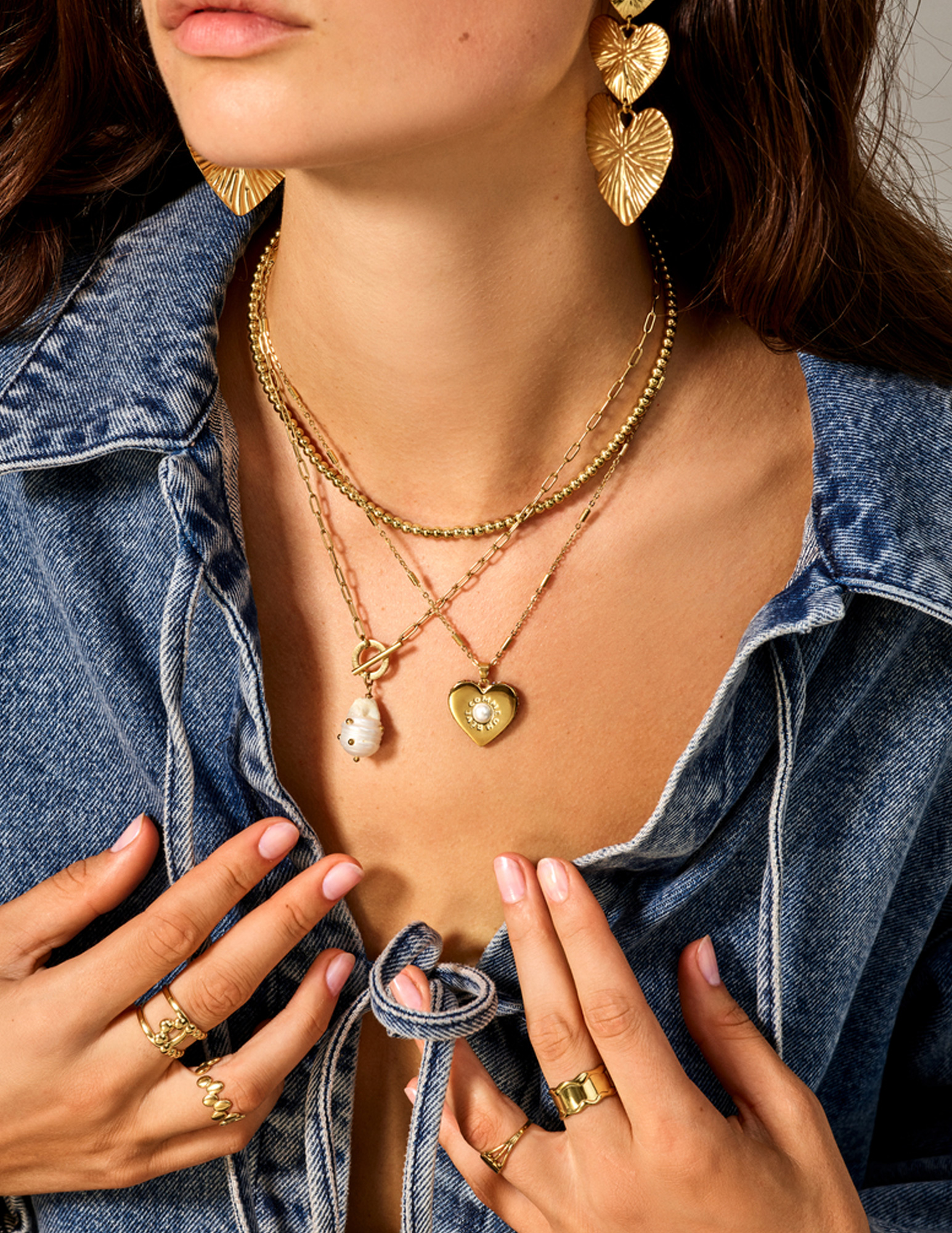 My Jewellery Bold statement ketting small MJ11991 Zilver