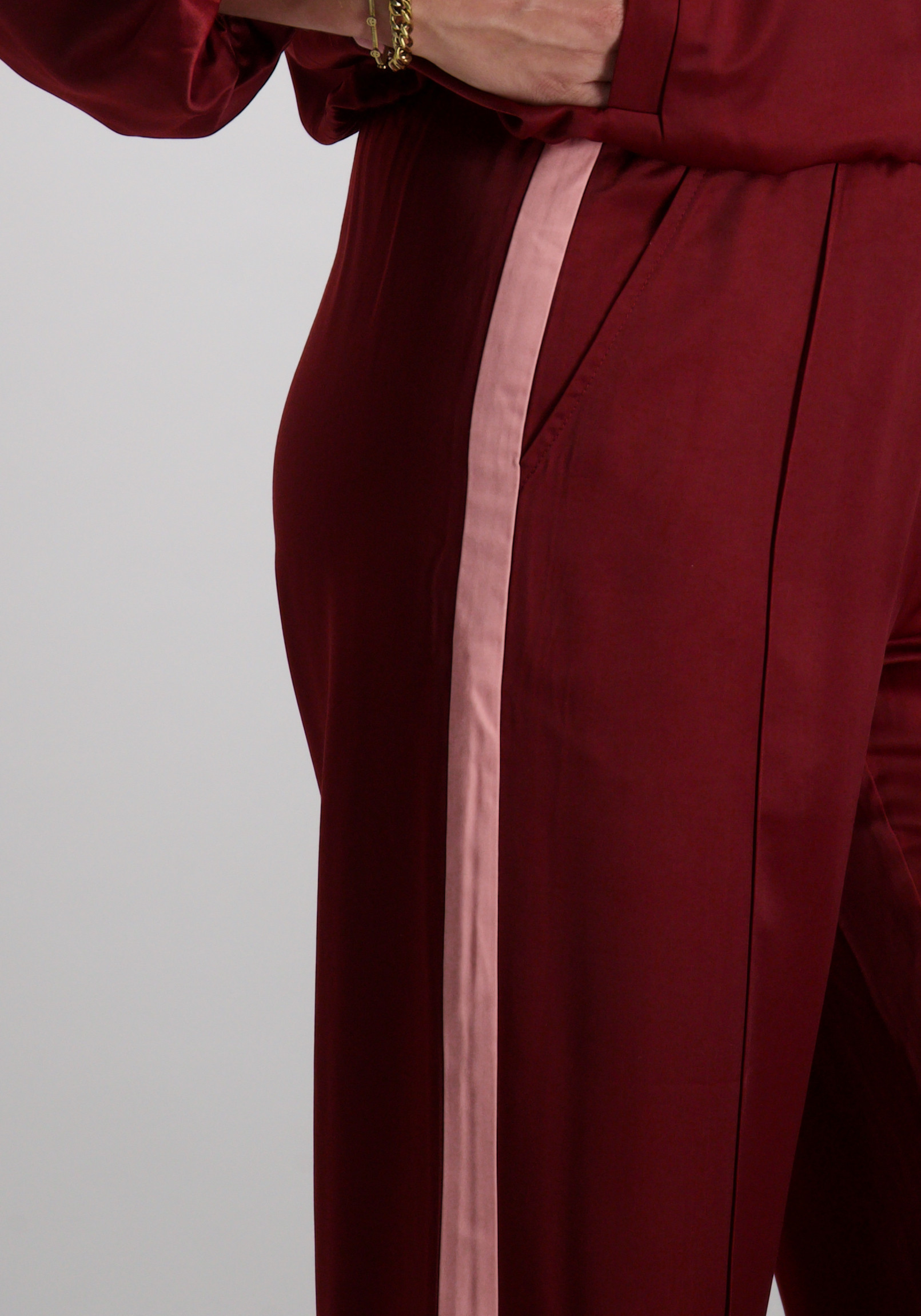 Vero moda Broek Vina 10331999 Bordeaux