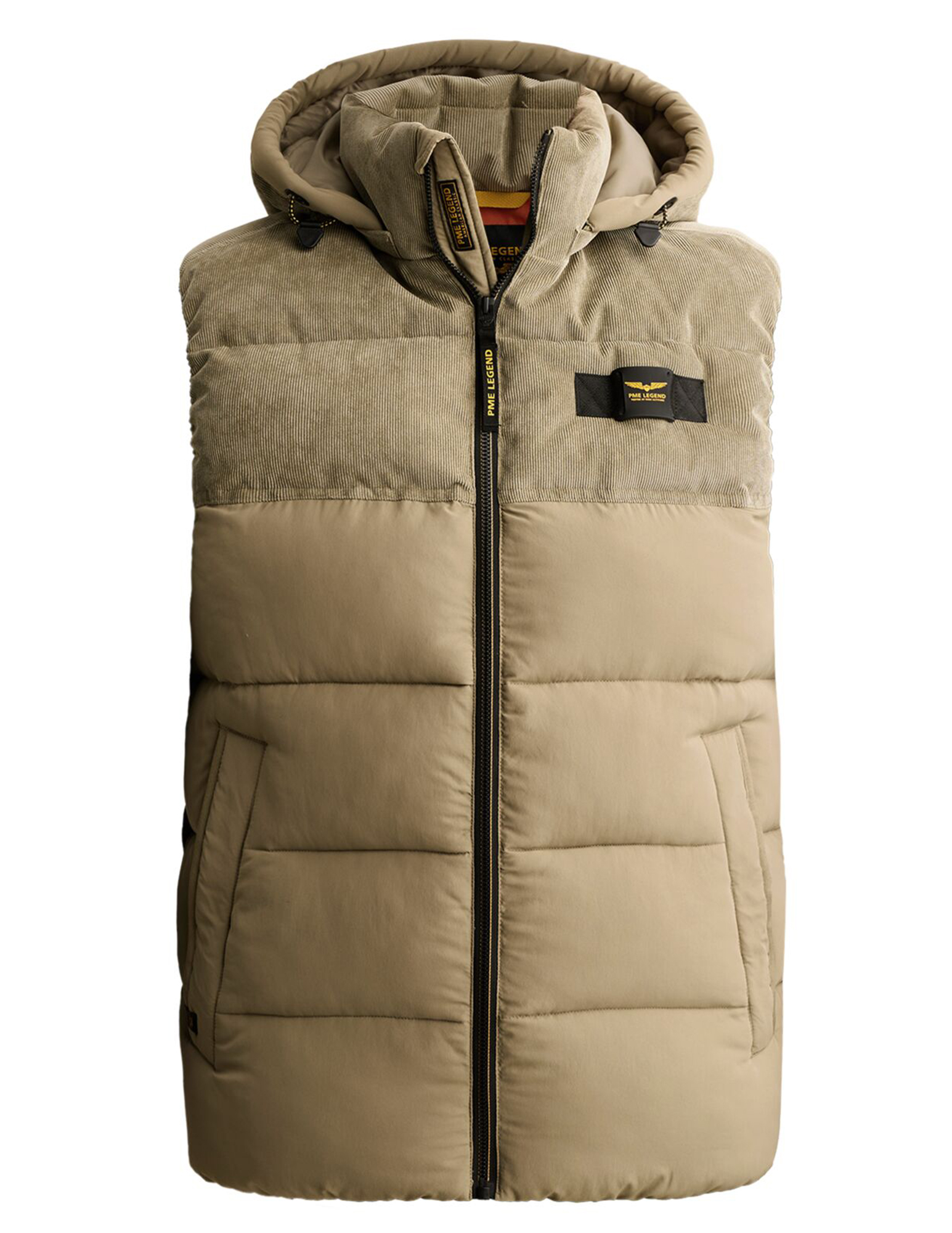 PME Legend Bodywarmer gobbler PBW2608102 Midden groen