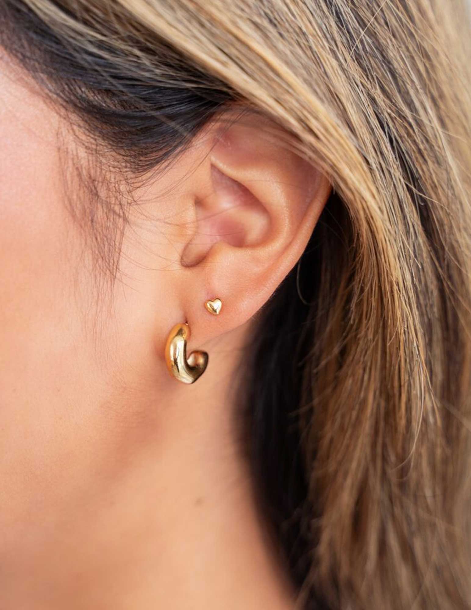 My Jewellery Studs Hartje MJ08523 Goud