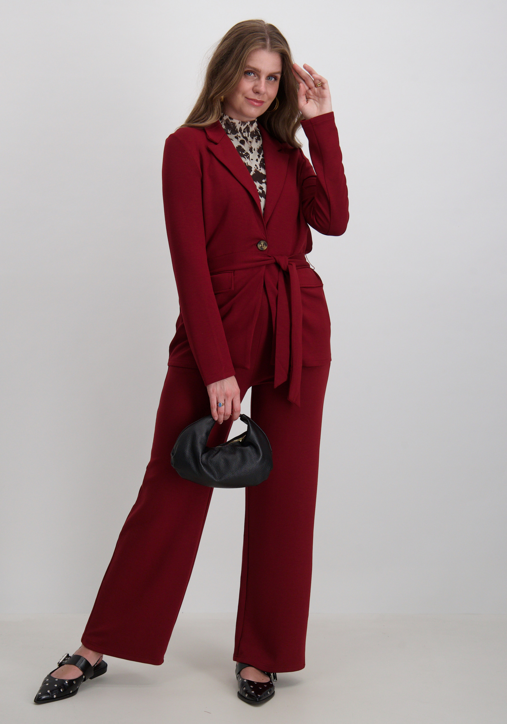 Vero moda Blazer Hali 10338475 Bordeaux