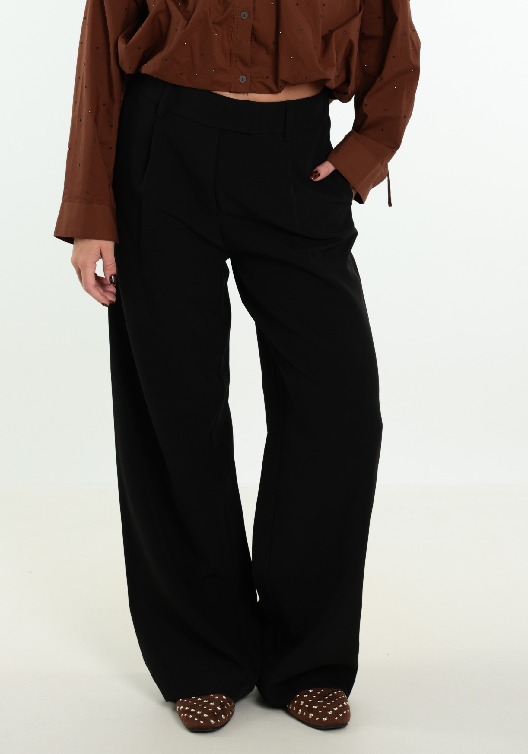 ONLY Broek Linda-Berry 15377077 Zwart