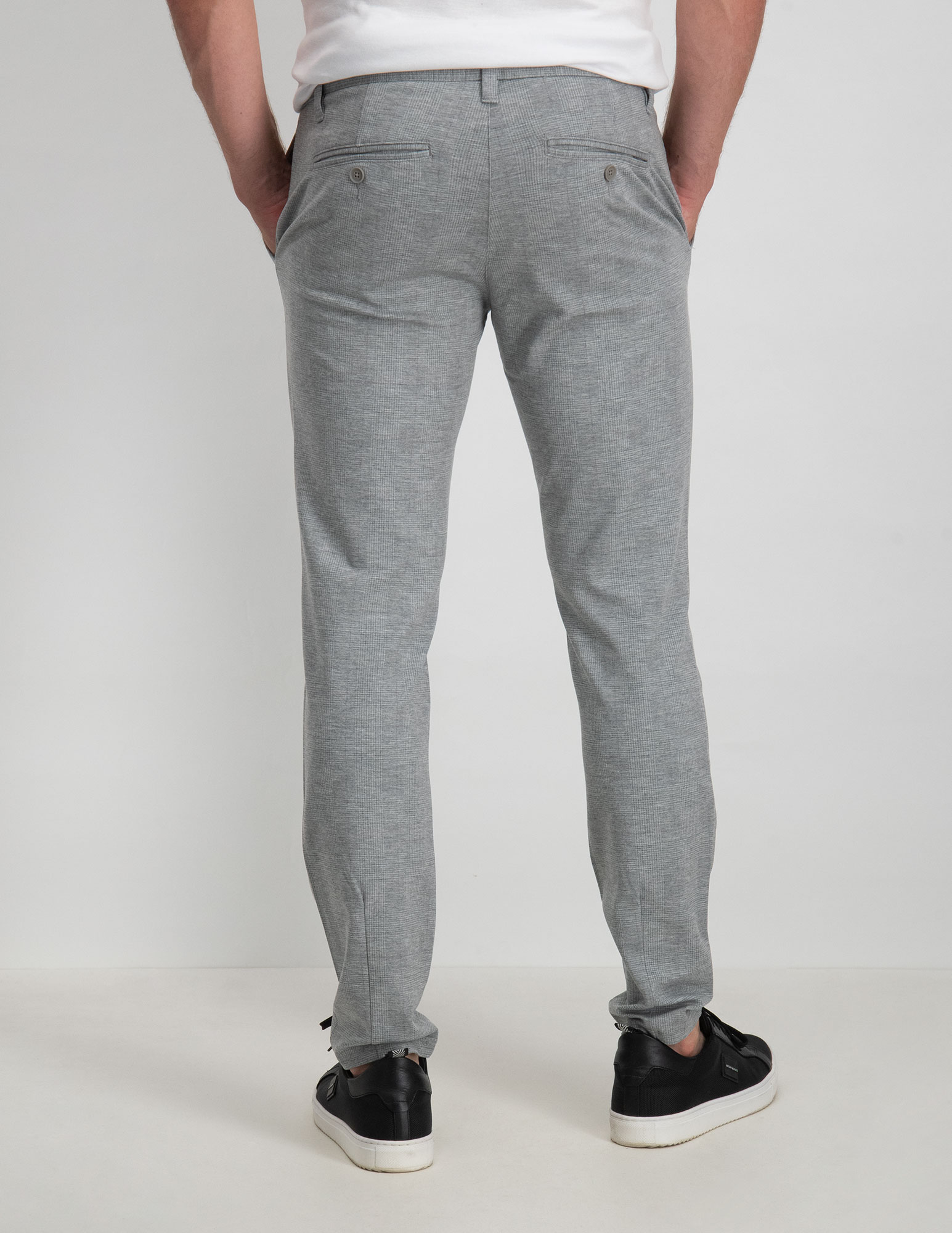 ONLY & SONS Mark pants geruit 22025665 Licht grijs