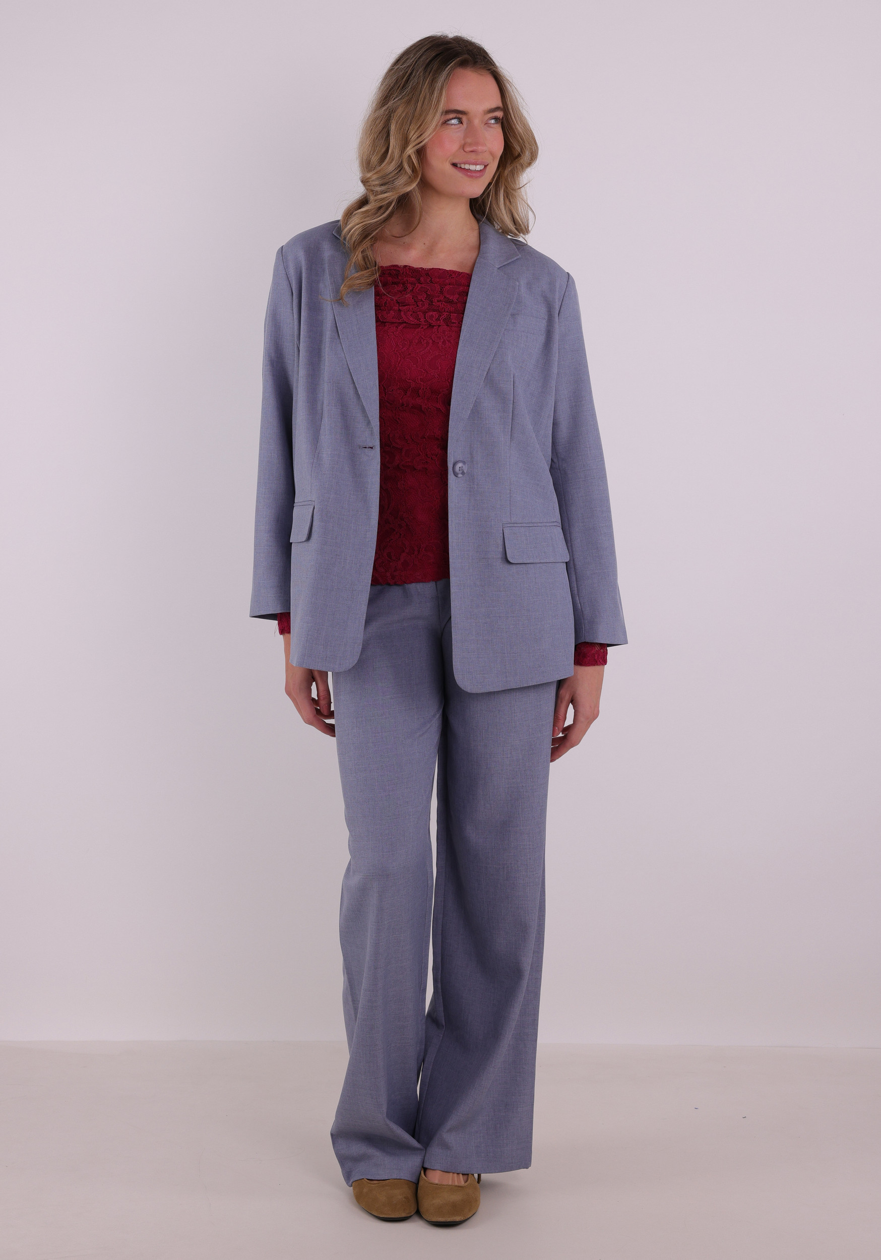 Only Blazer Linda 15328158 Raf blauw