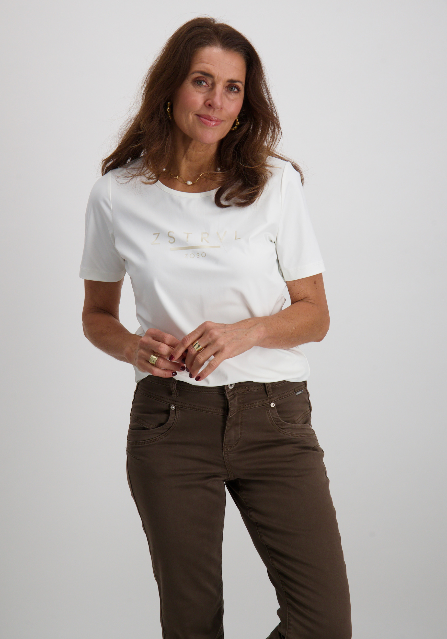 Zoso T-shirt 254Felicia Wit