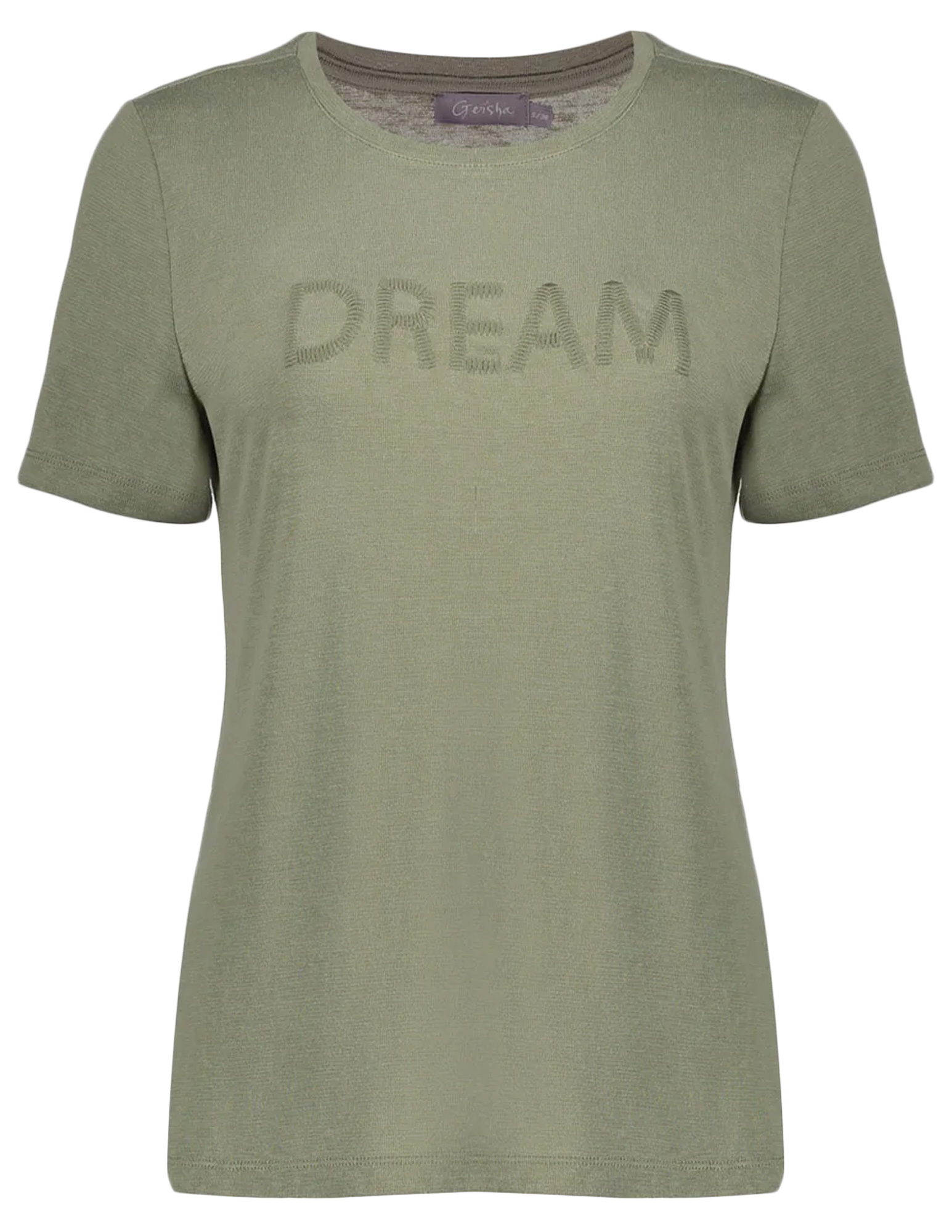 Geisha T-shirt Dream 62097-41 Midden groen