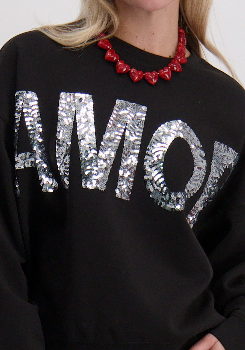 Ichi Sweater Kelicia 20124969 Zwart