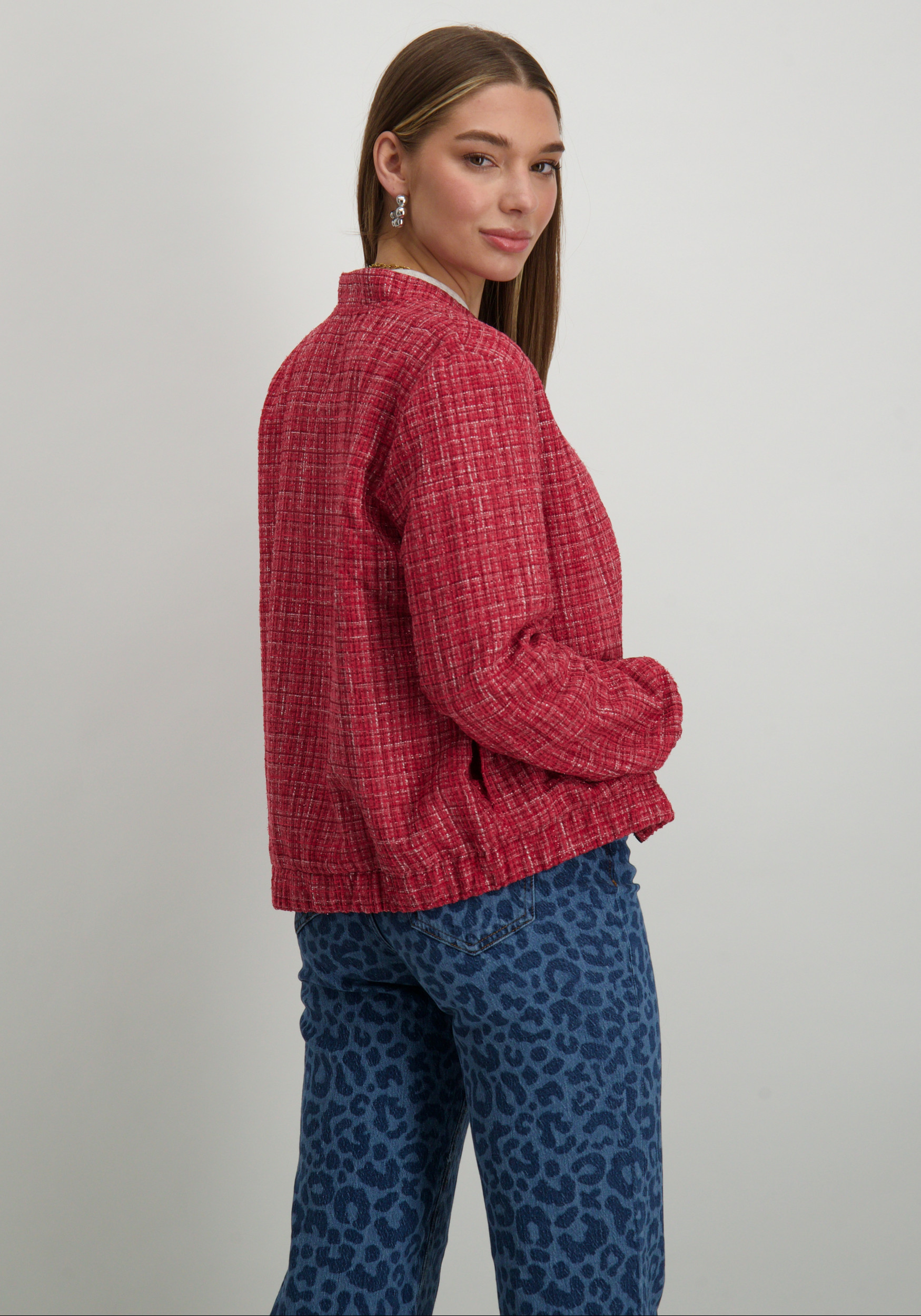 Vero moda Bomber jack Natasha 10335903 Roze