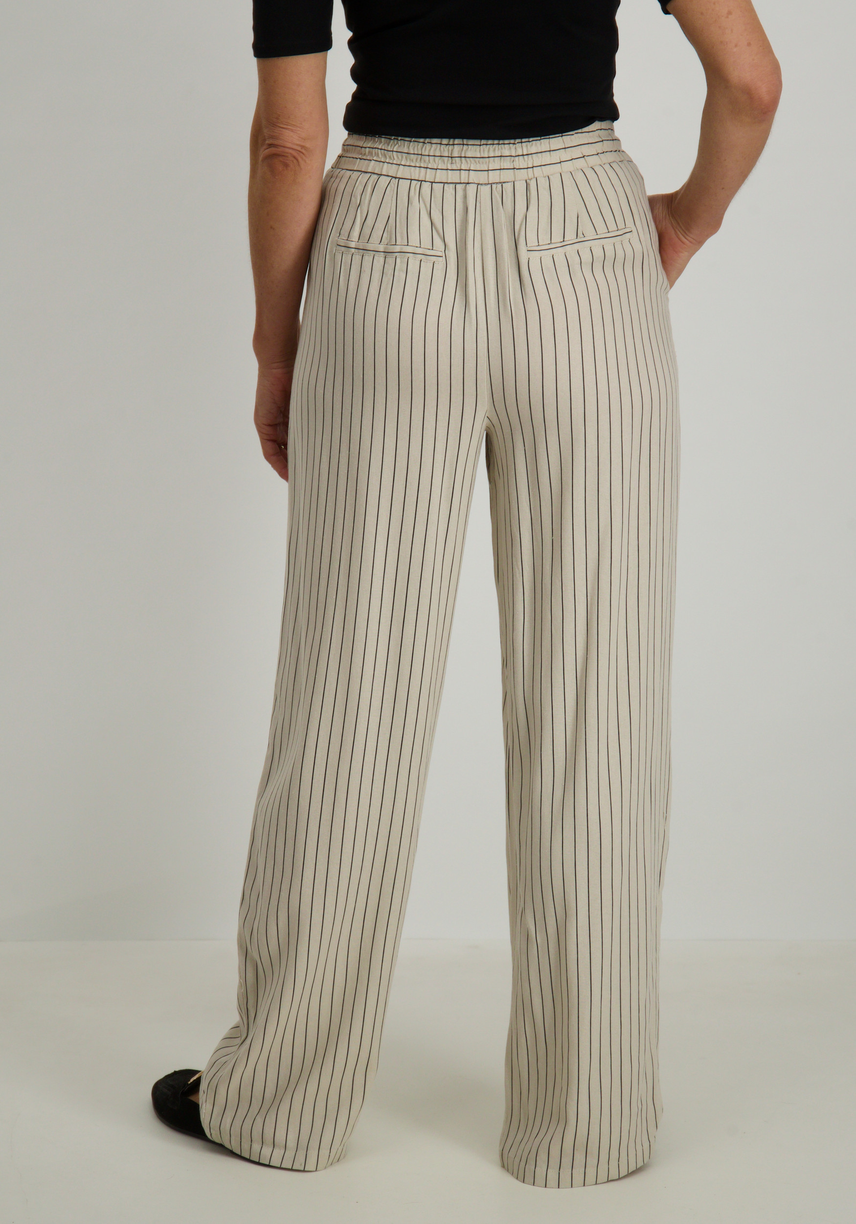 Vero moda Broek Jesmilo 10287363 Donker beige