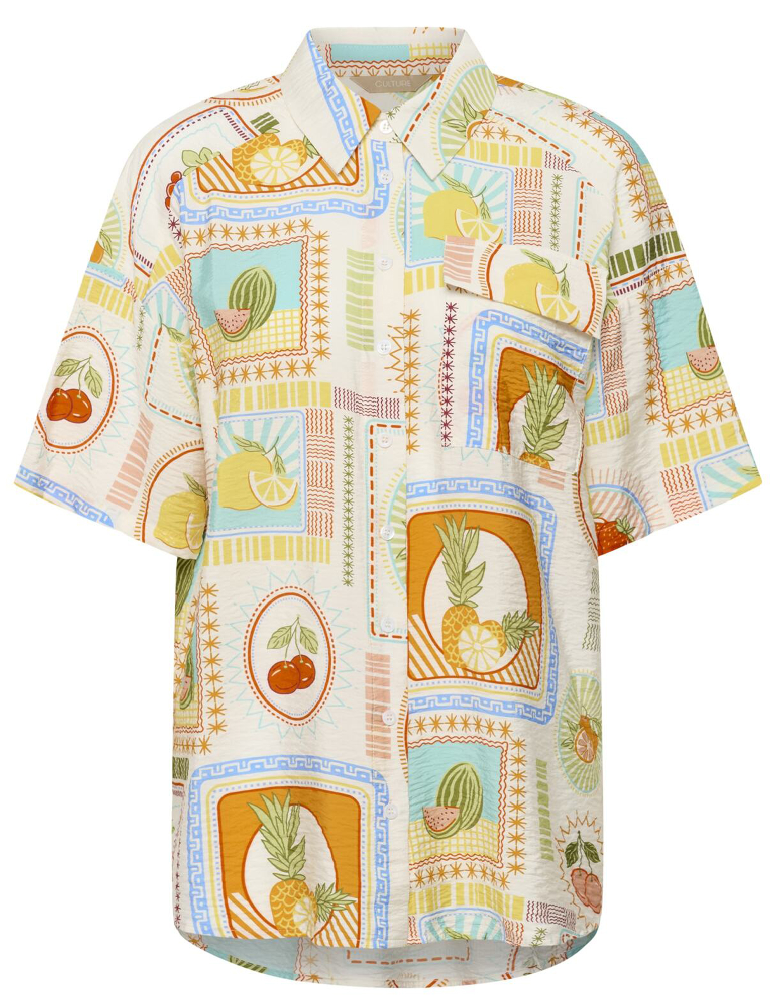 Culture Blouse Orange 50113011 Multi