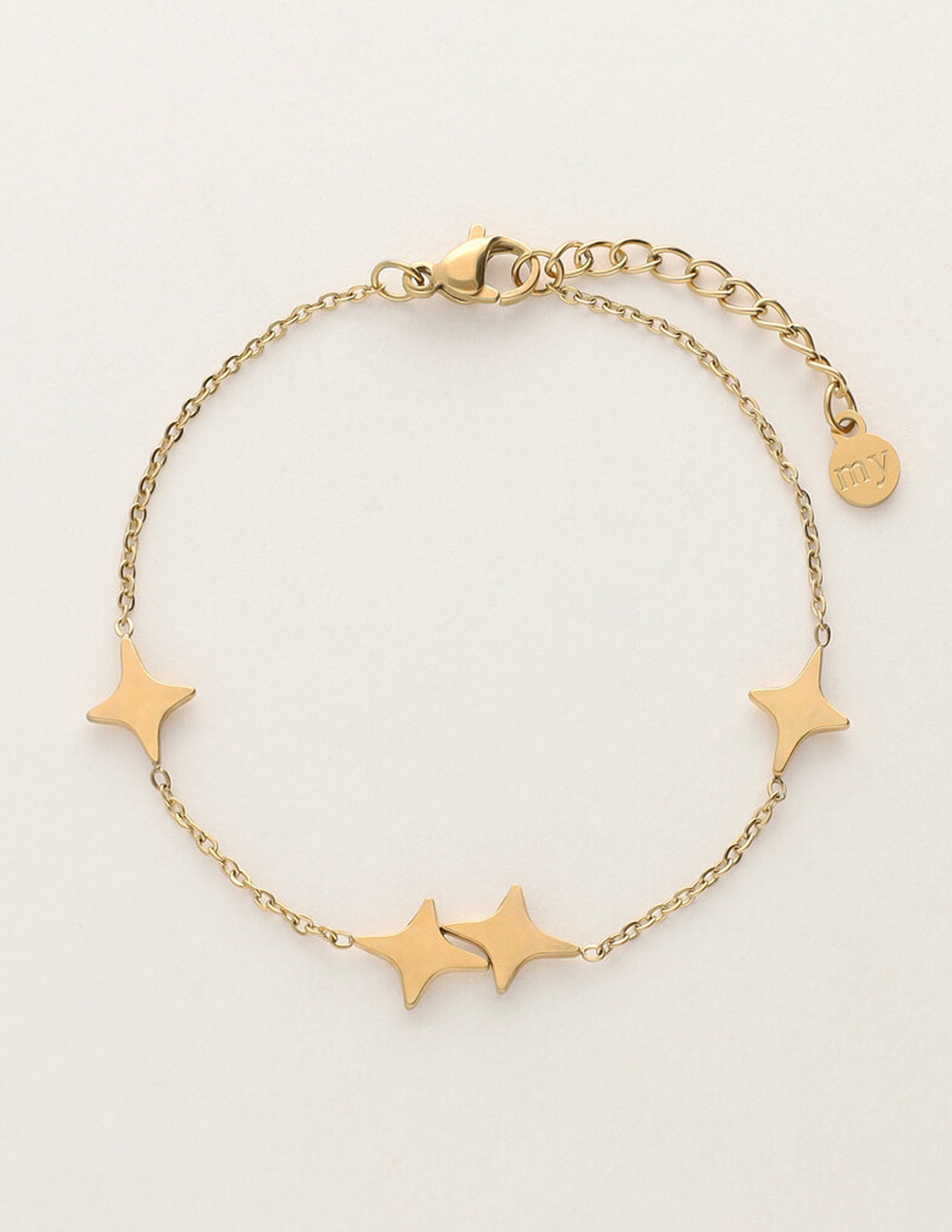My Jewellery Armband met polestars MJ12067 Goud