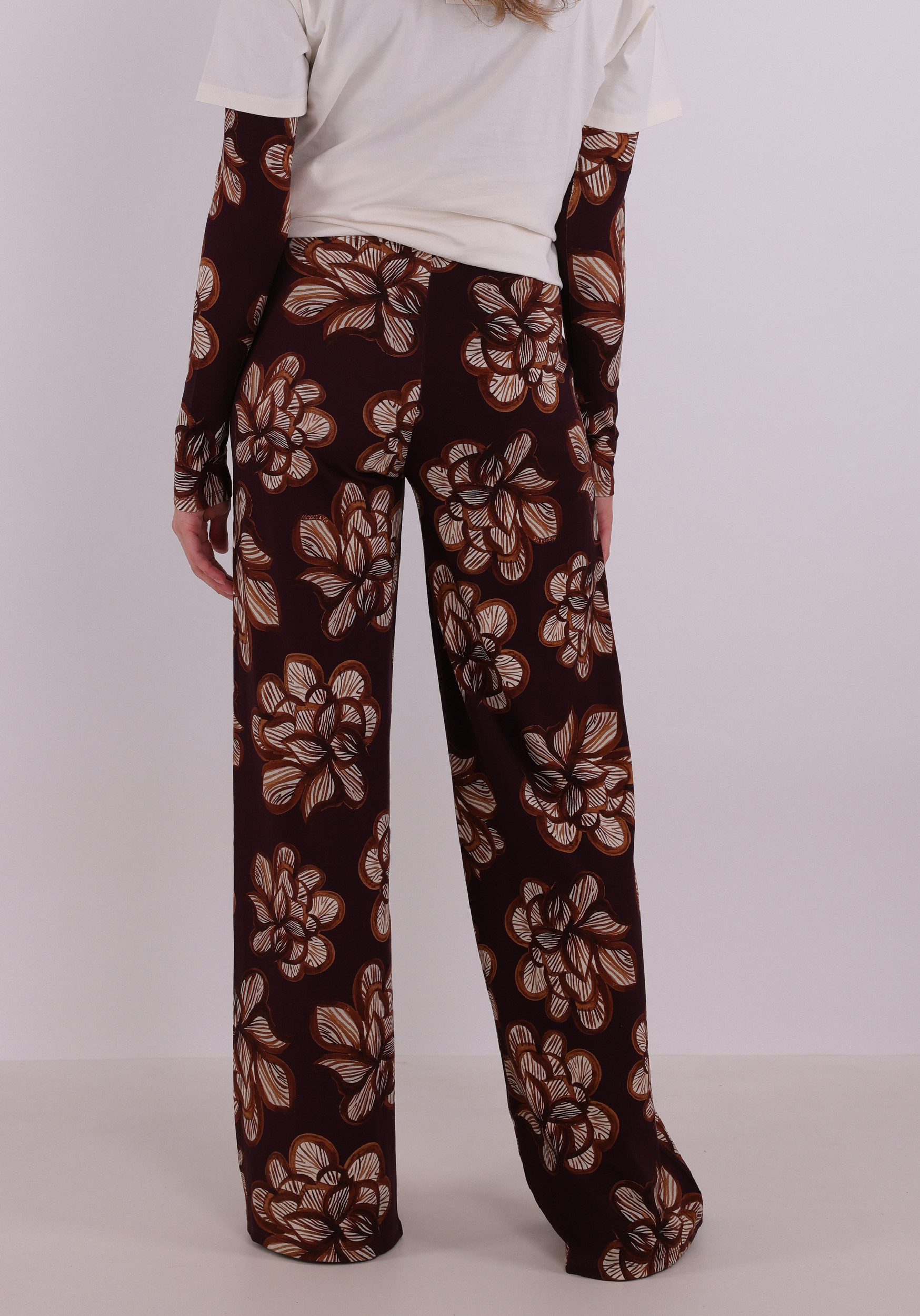 Harper & Yve Broek Jane SS6T101 Donker Paars