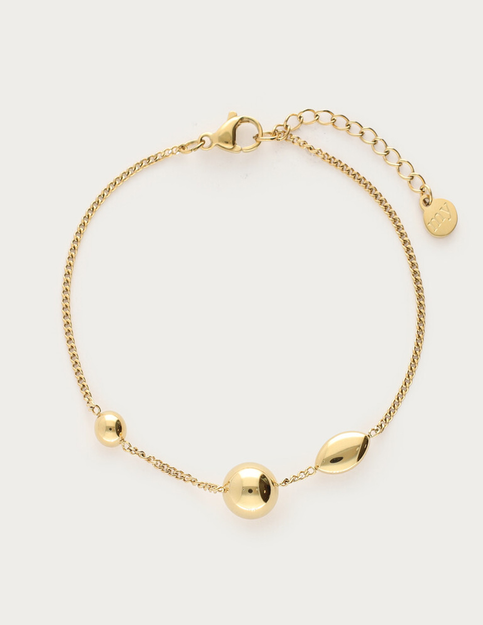 My Jewellery Mystic armband met bollen MJ14244 Goud