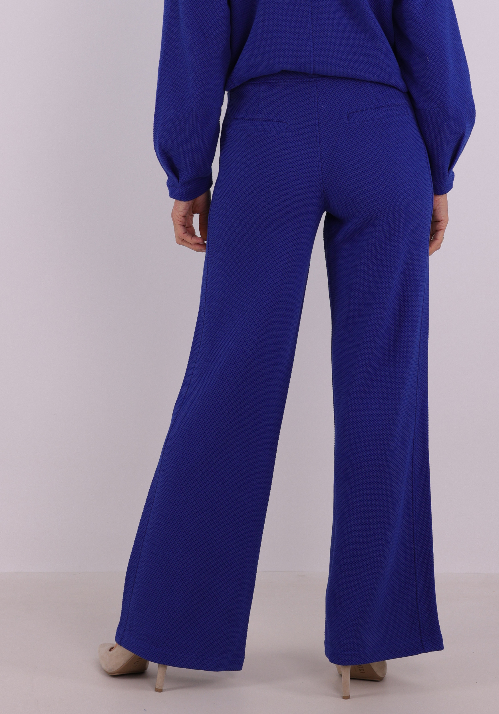 Tramontana Broek Structured E01-19-101 Blauw