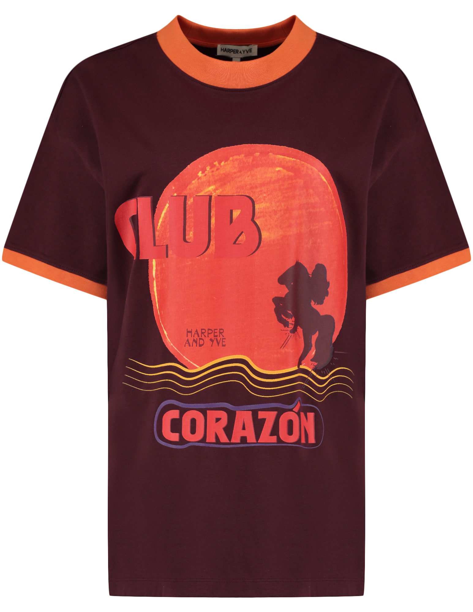 Harper & Yve T-shirt Club corazon SS6Y307