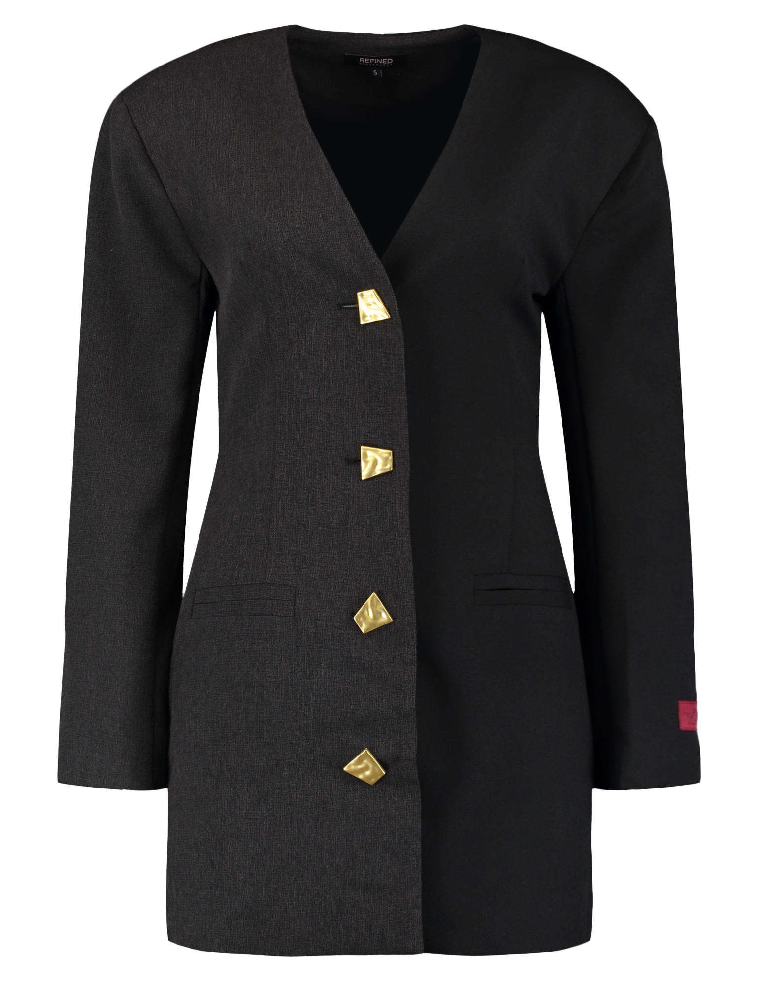 Refined Department Jurk Star R2511438827 Zwart