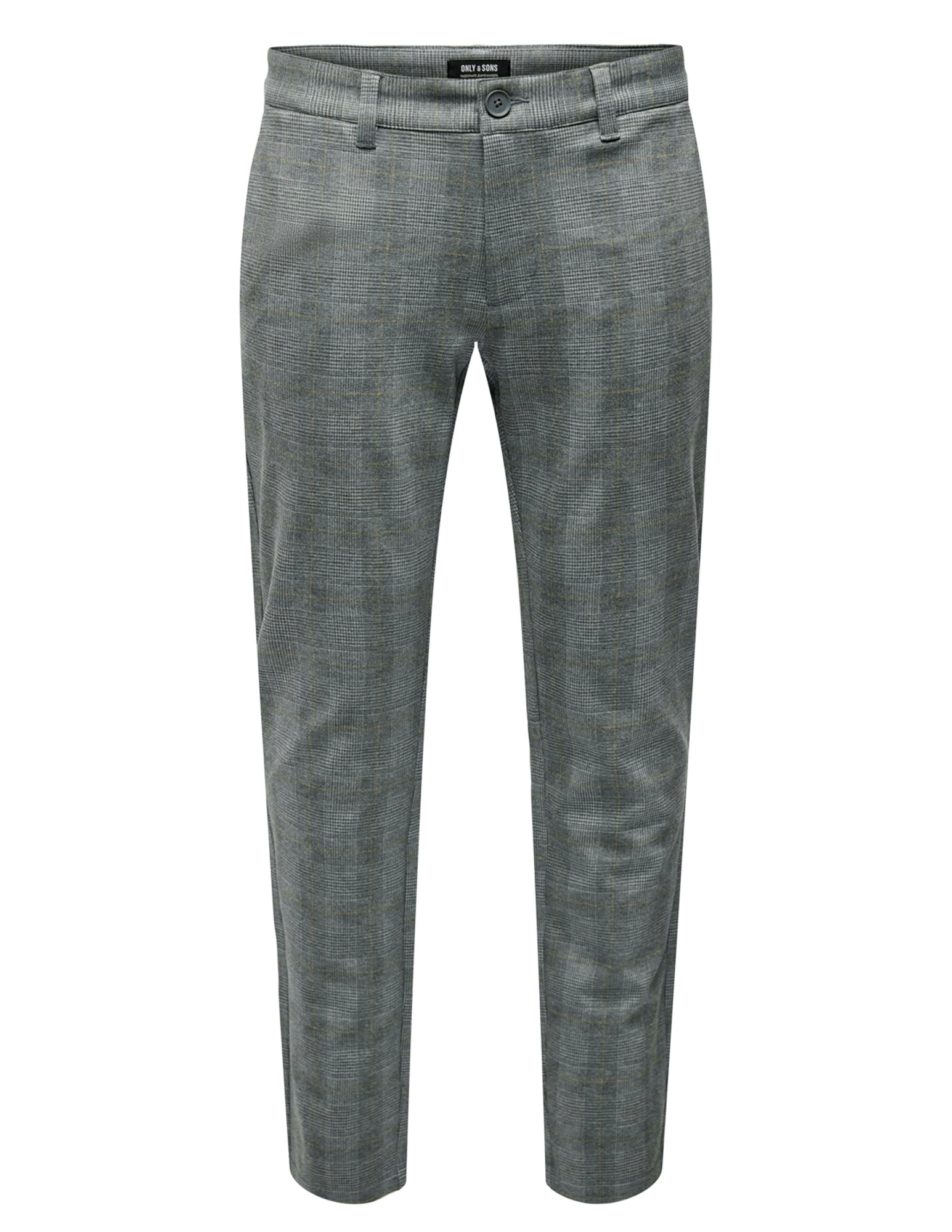 ONLY & SONS Mark pants geruit 22025666 Grijs