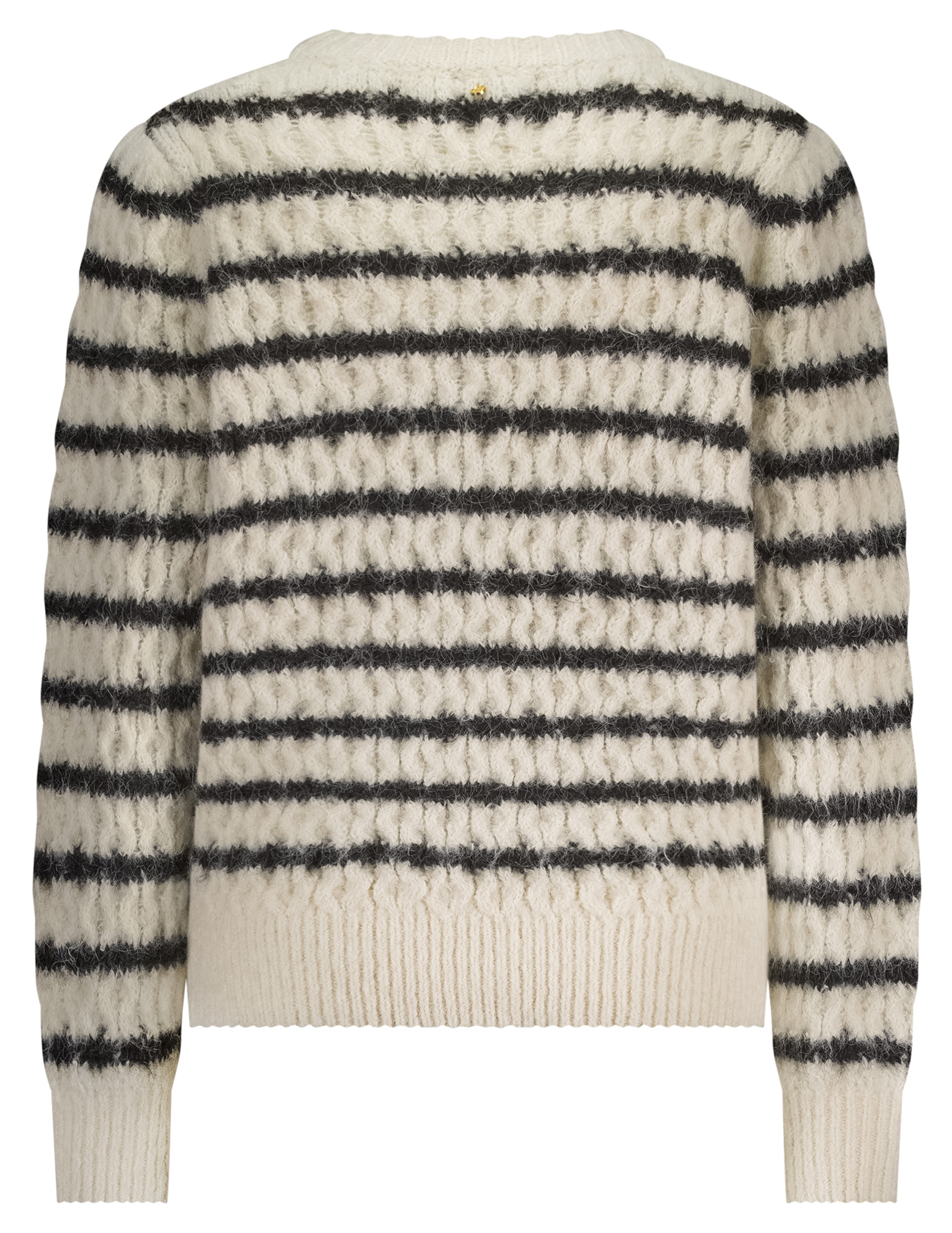 Tramontana Trui Cable O01-18-601 Zwart/Wit