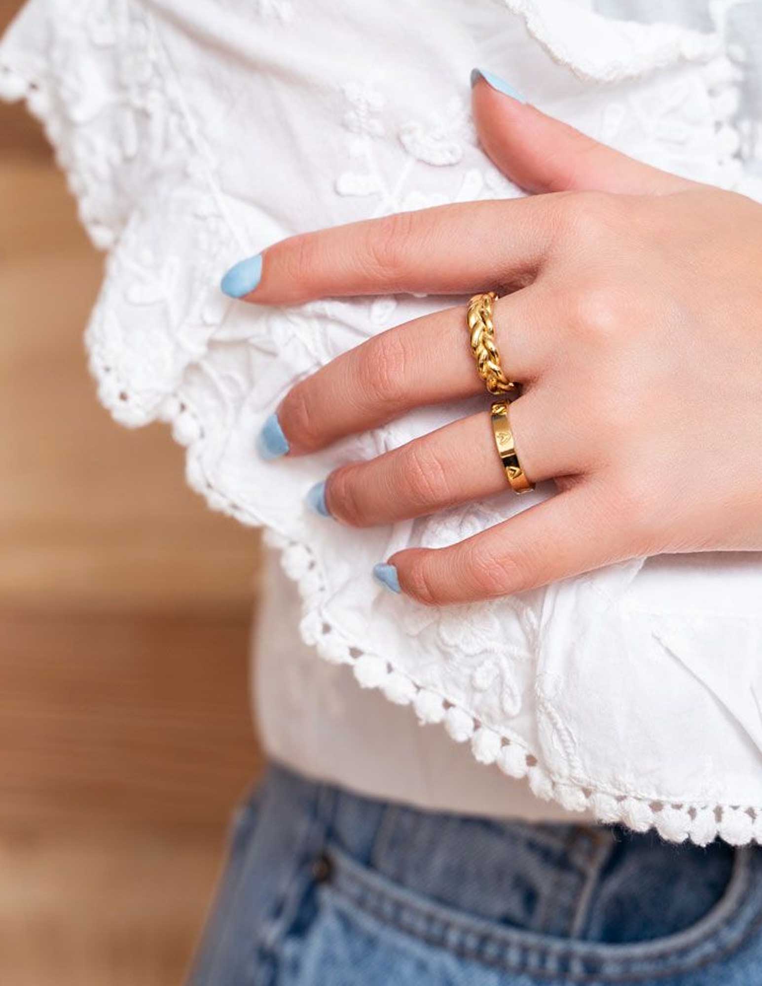 My Jewellery Ring Heart Engraved MJ06896 Zilver