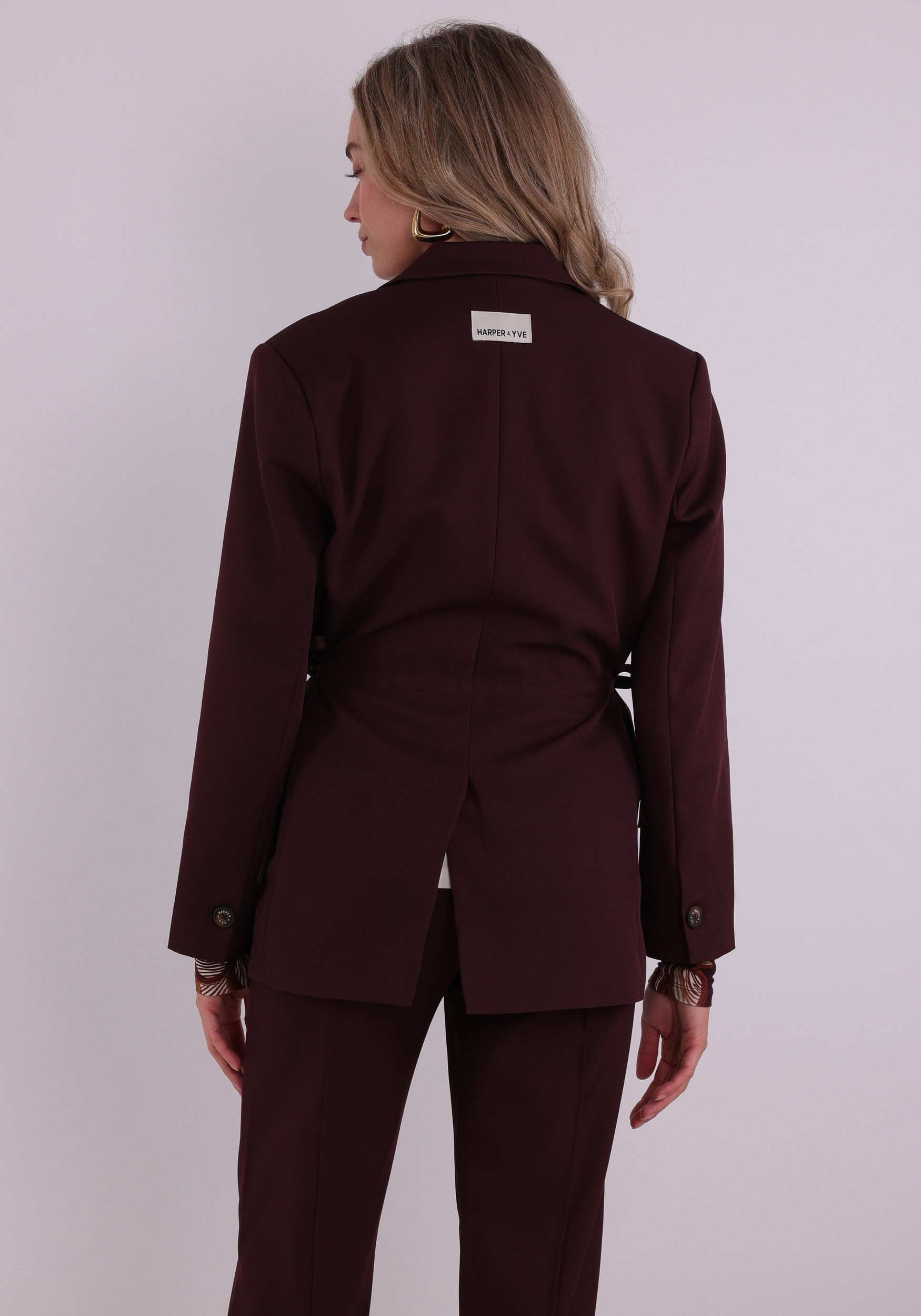 Harper & Yve Blazer Anina SS6N208 Donker Paars