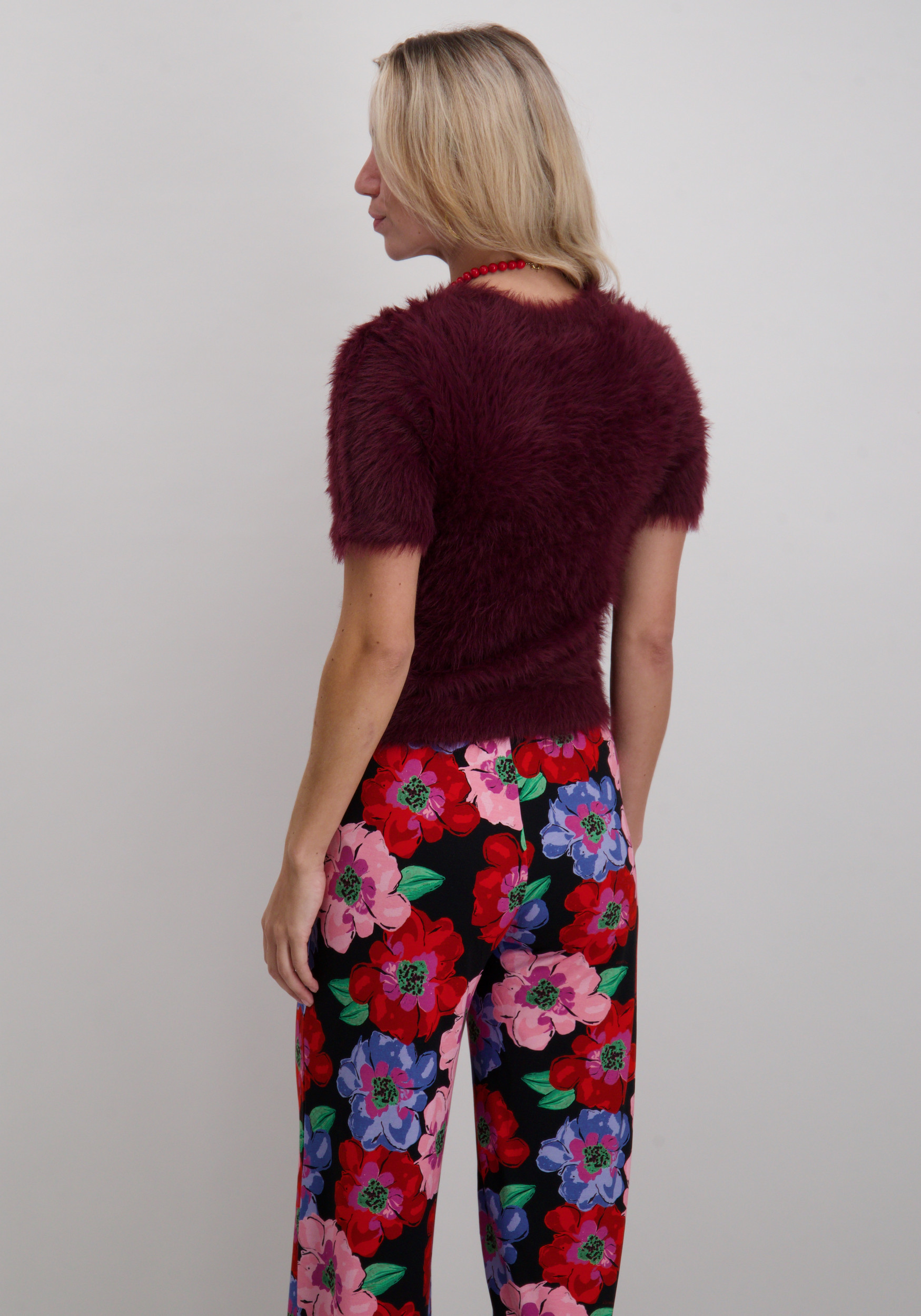 Vero moda Trui Fluffy 10336640 Bordeaux