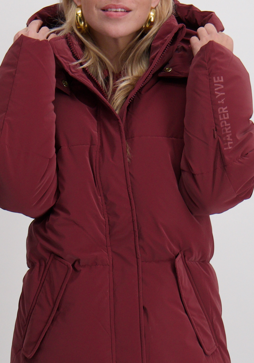 Harper & Yve Winterjas Yitty AW25N202 Bordeaux