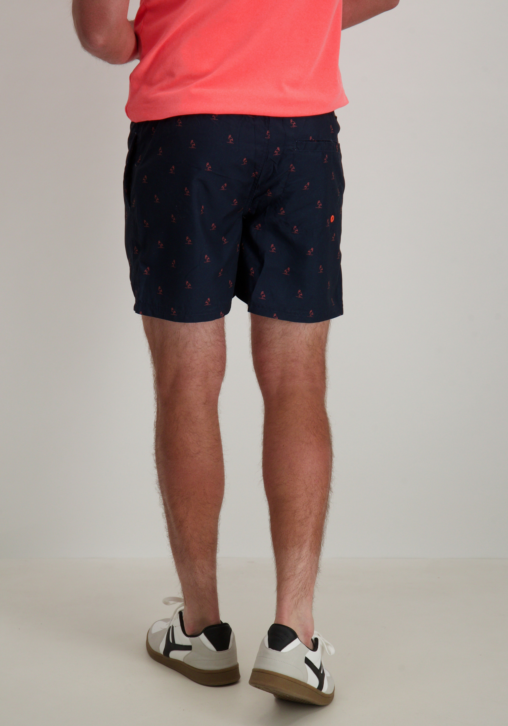 Petrol Zwemshort flamingo M-1050-SWS951 Donker blauw