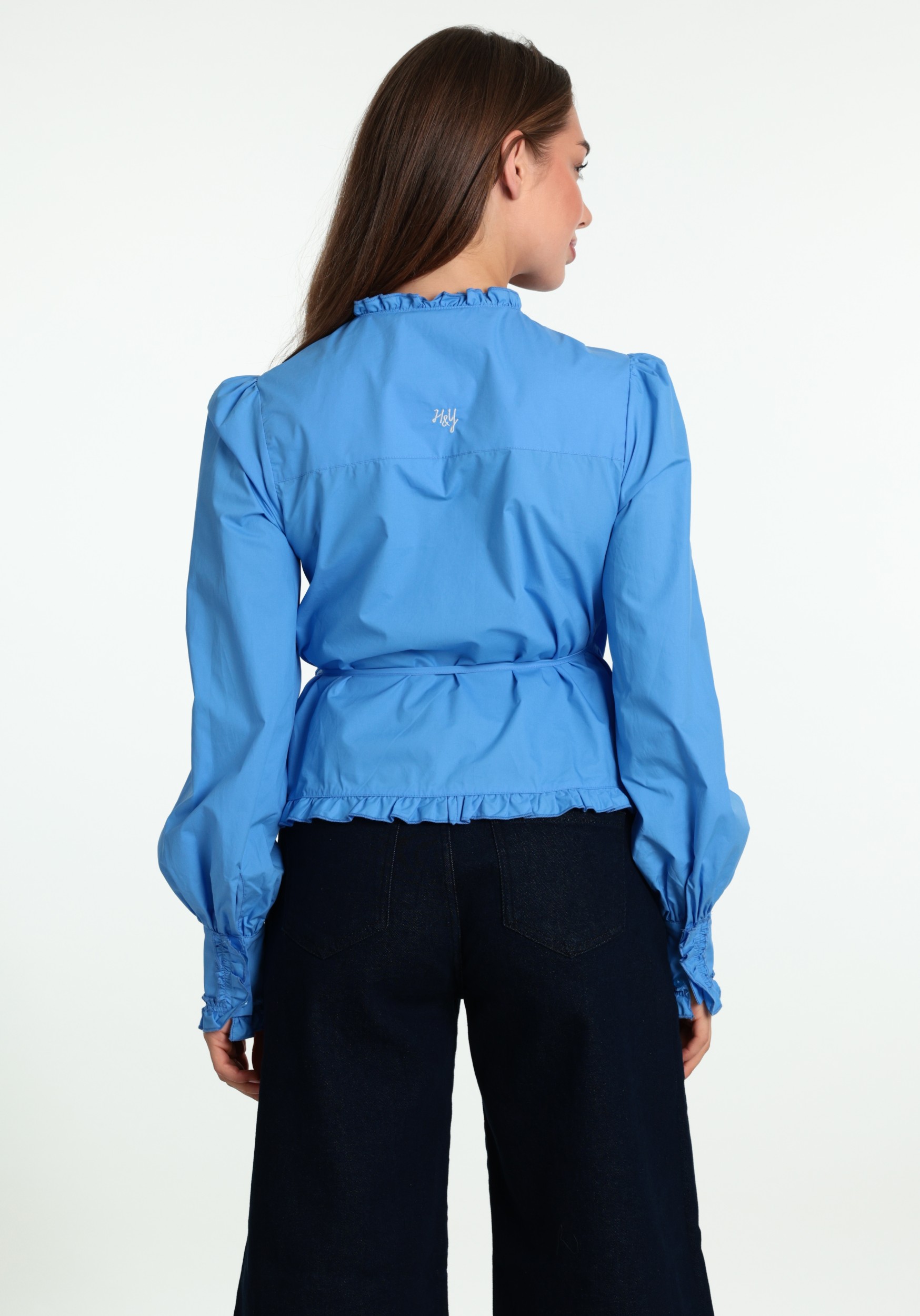 Harper & Yve Blouse Coby AW6P603 Licht blauw