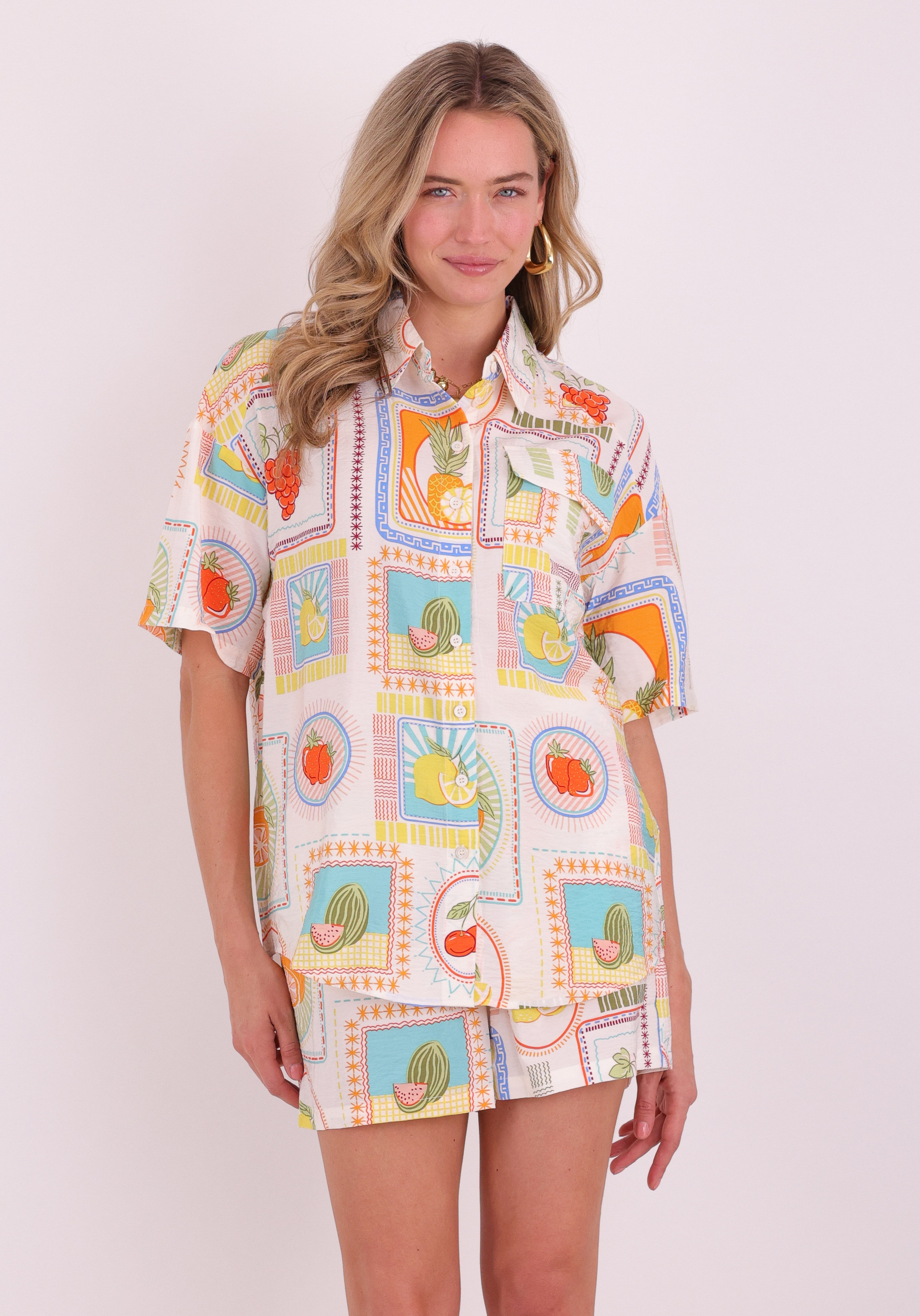 Culture Blouse Orange 50113011 Multi