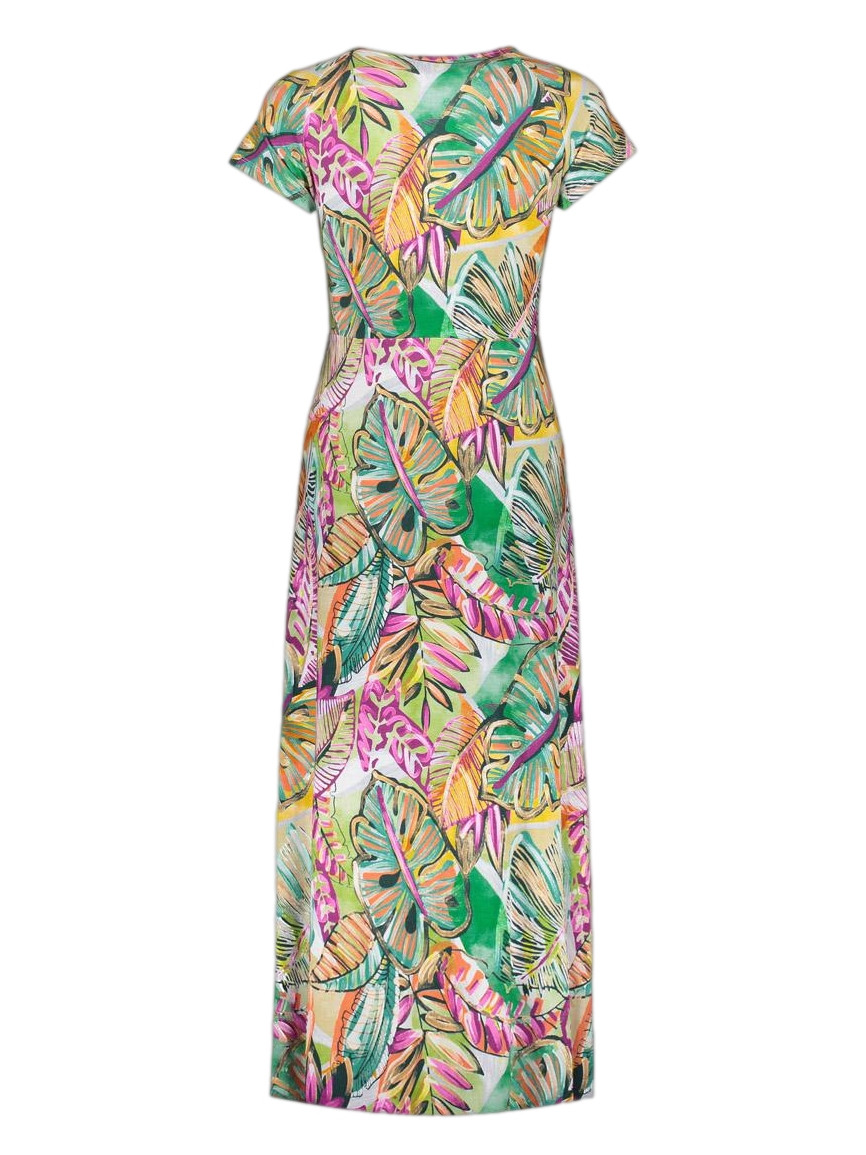Geisha Lange jurk all-over print 67423-60 JANE Licht groen