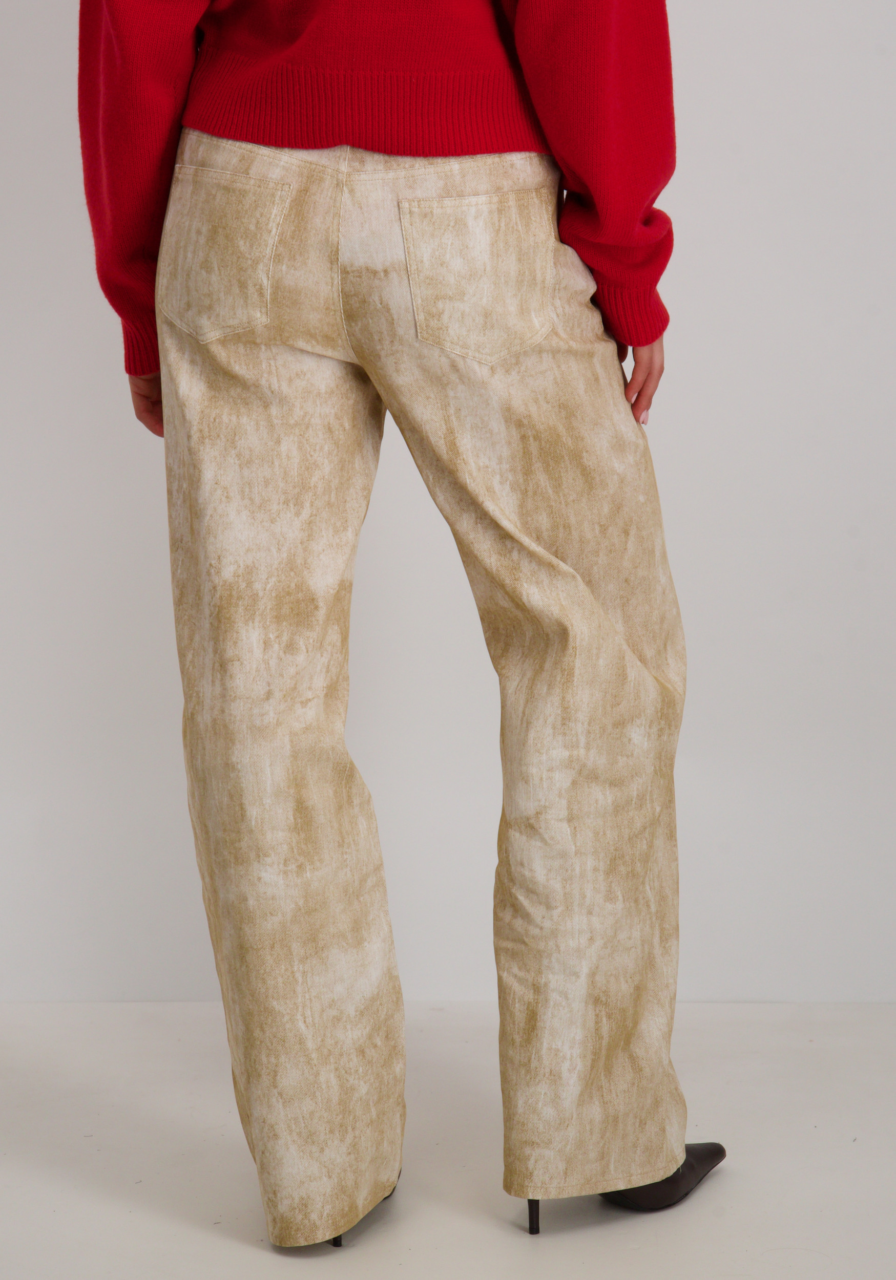 Amaya Amsterdam Broek Junoa Beige