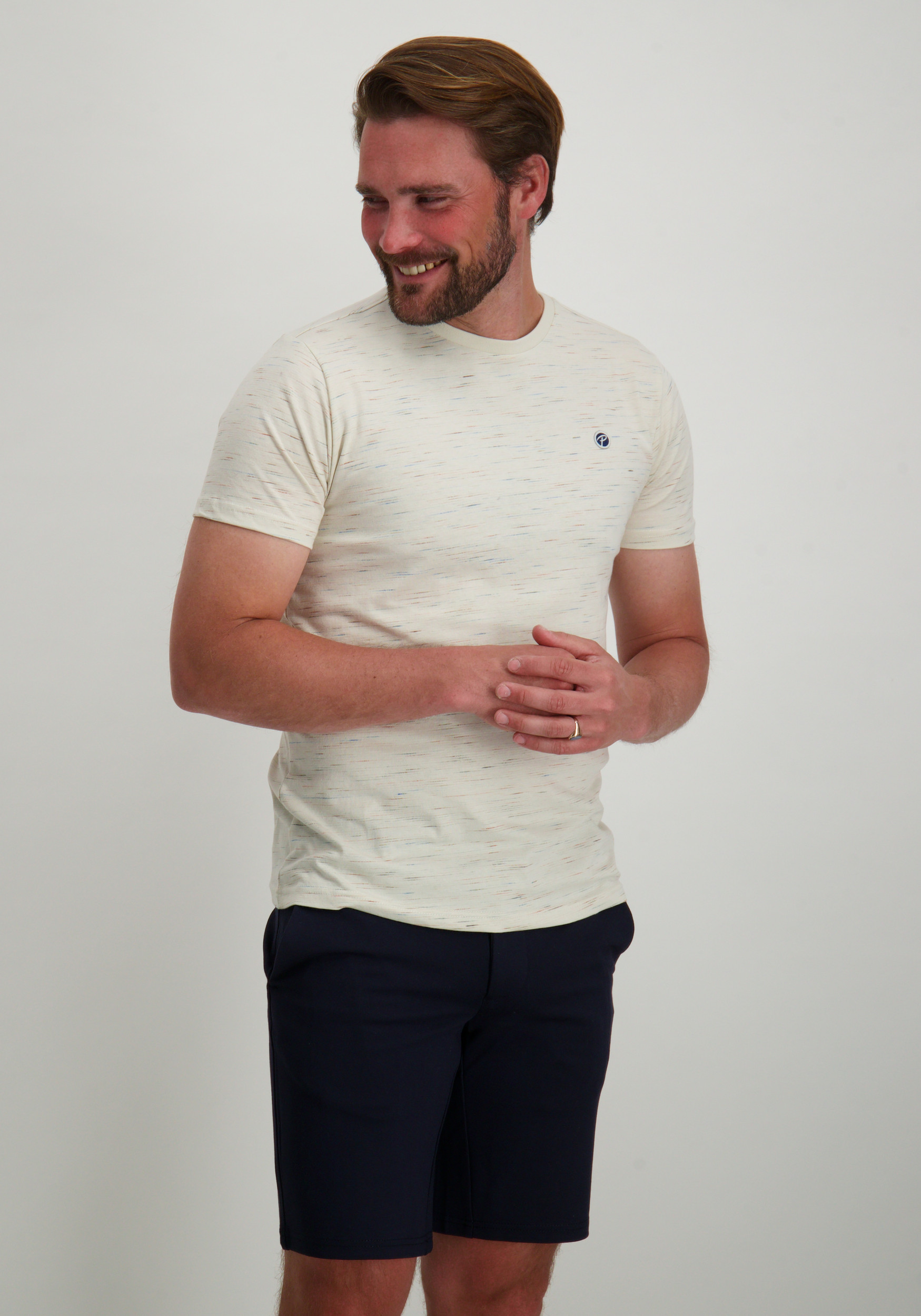 Petrol T-shirt M-1050-TSR641 Beige