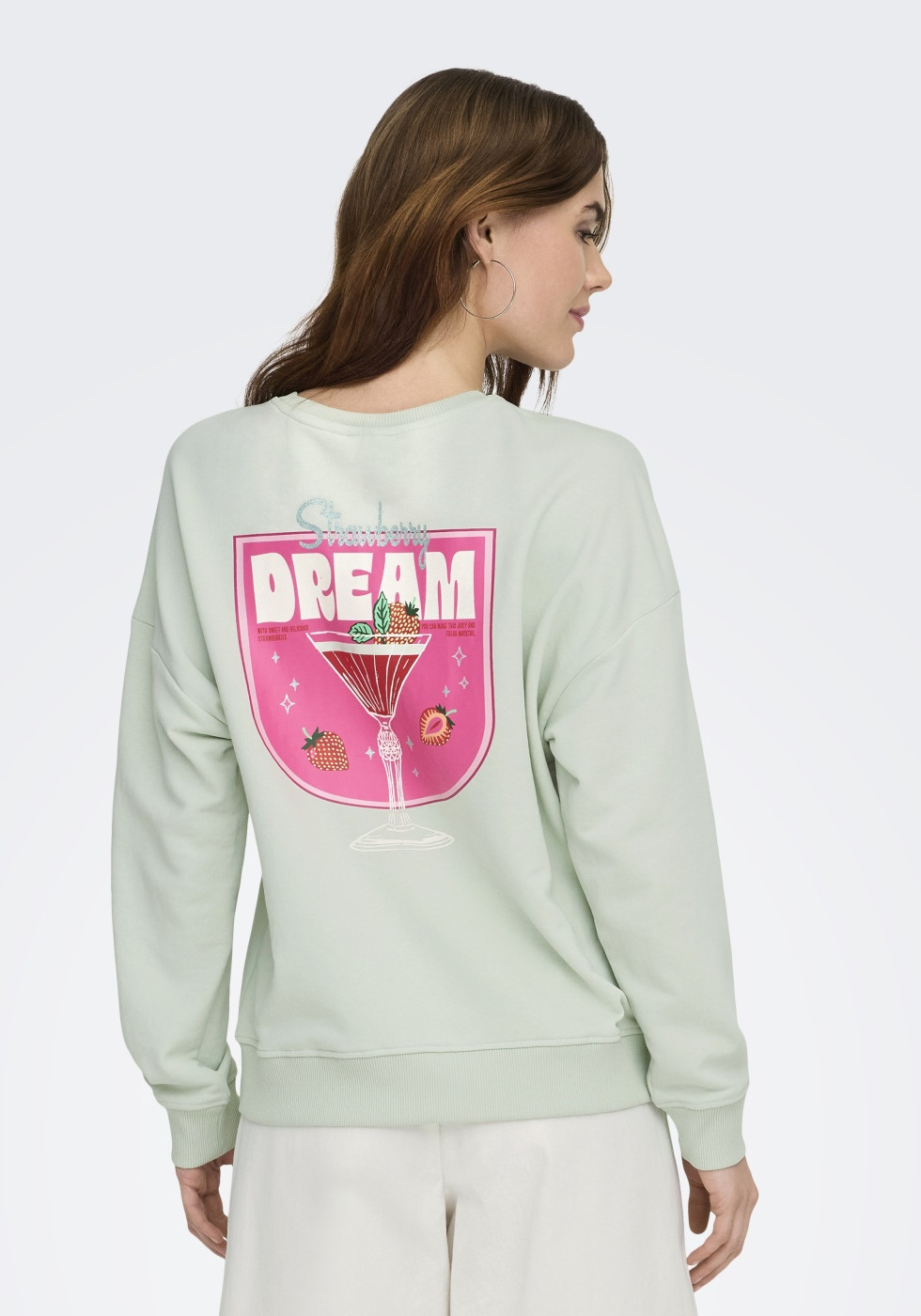 Only Sweater Kita 15373945 Licht groen