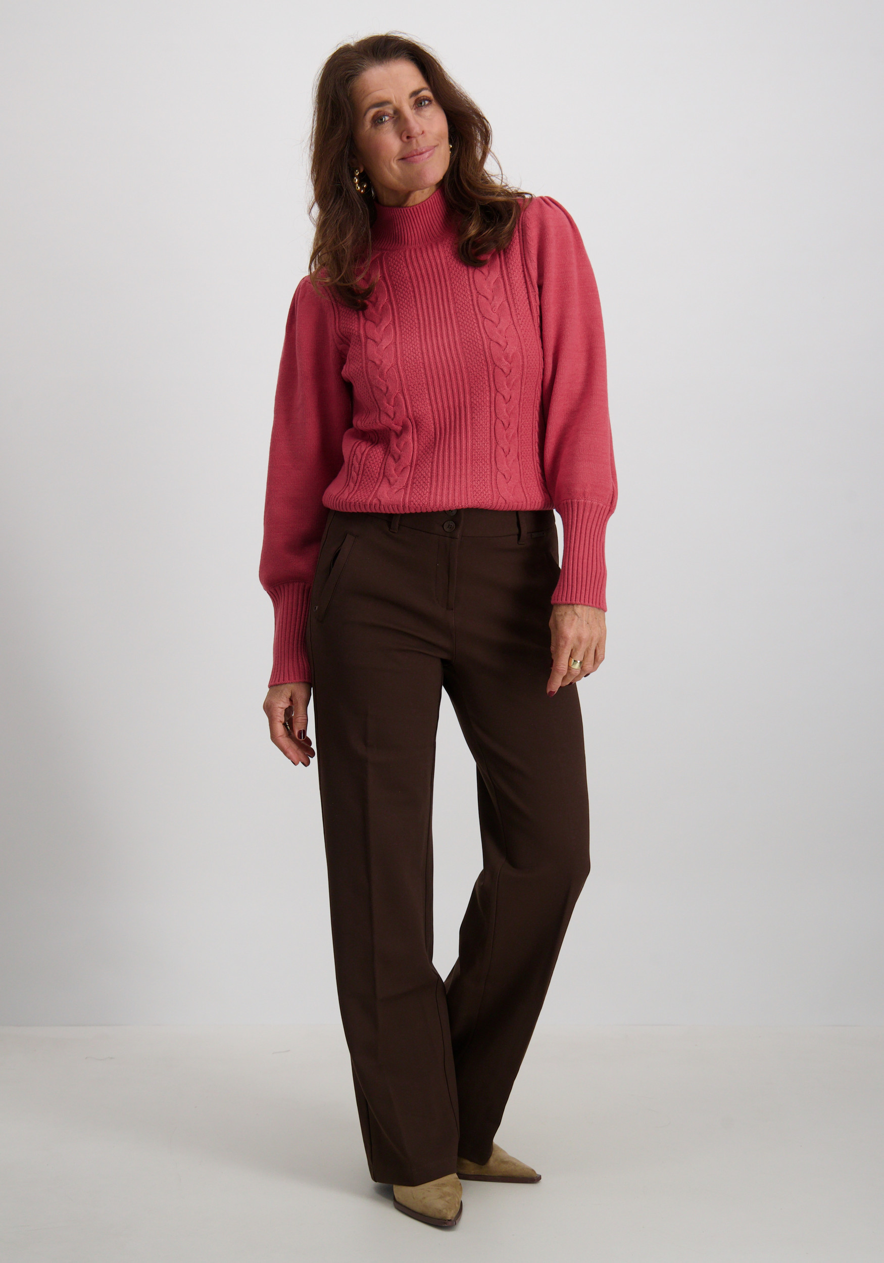 Tramontana Trui cables Y13-18-601 Rose