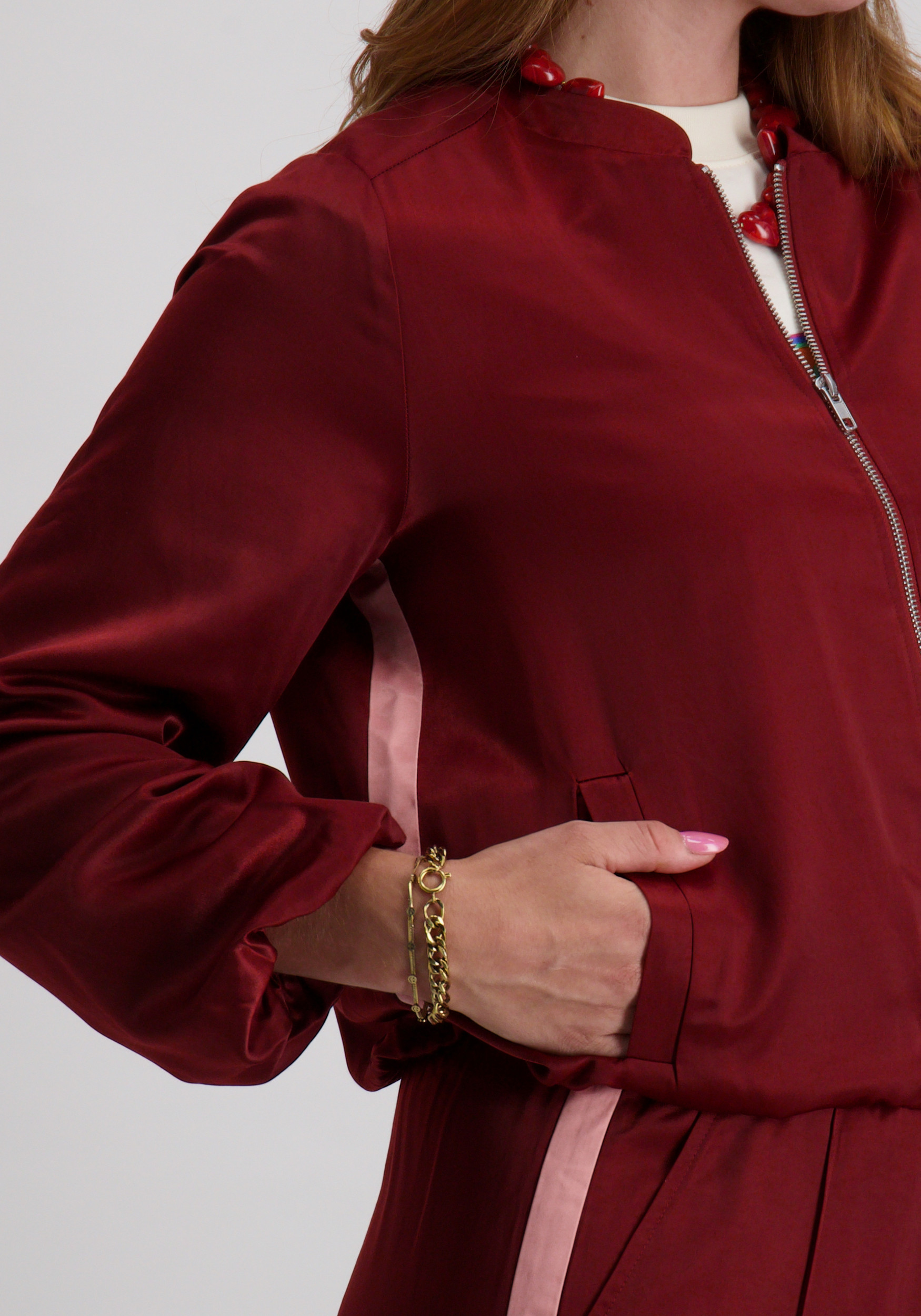 Vero moda Bomberjack Vina 10331998 Bordeaux