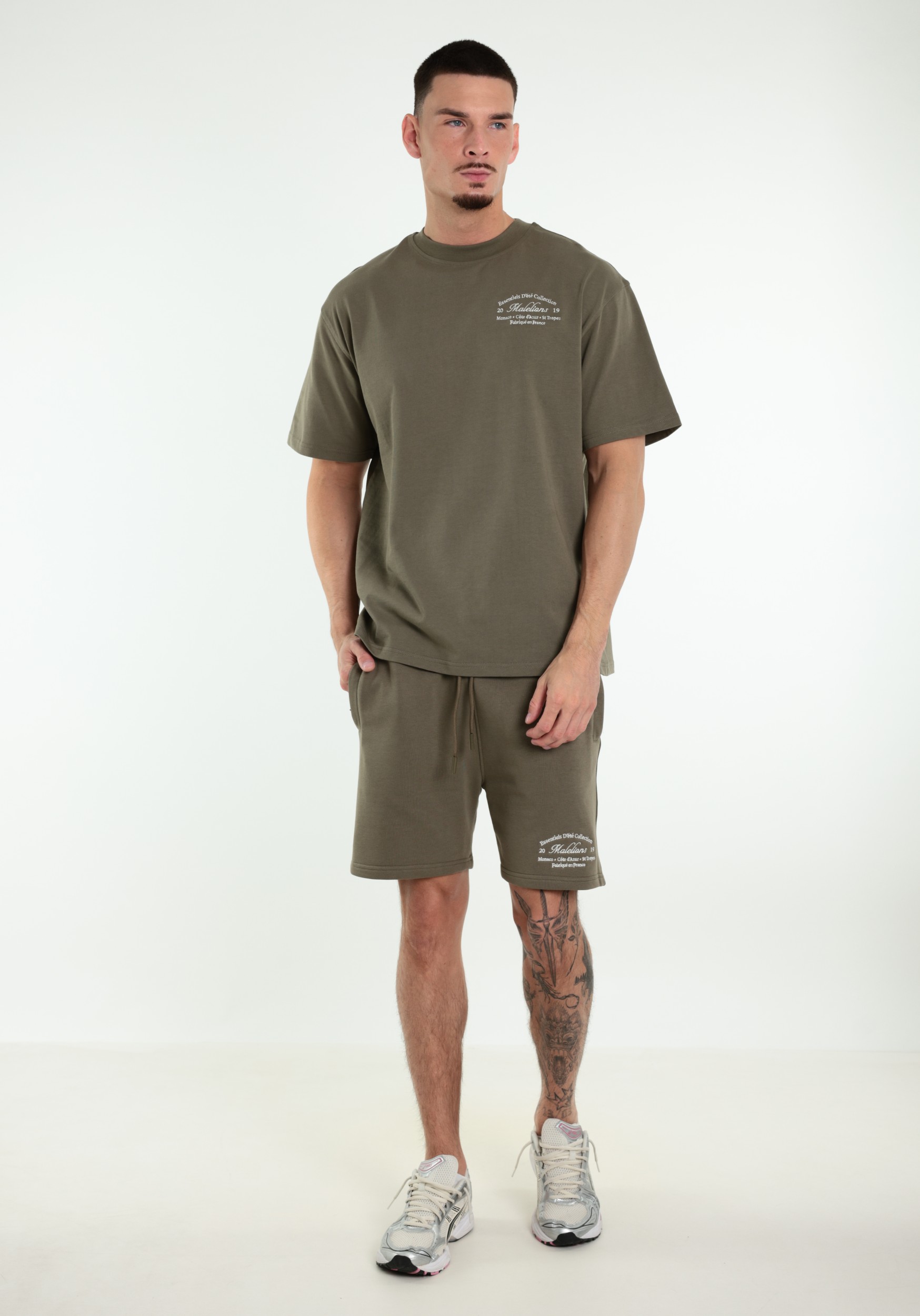 Malelions T-shirt Marina MMA40026075 Donker groen