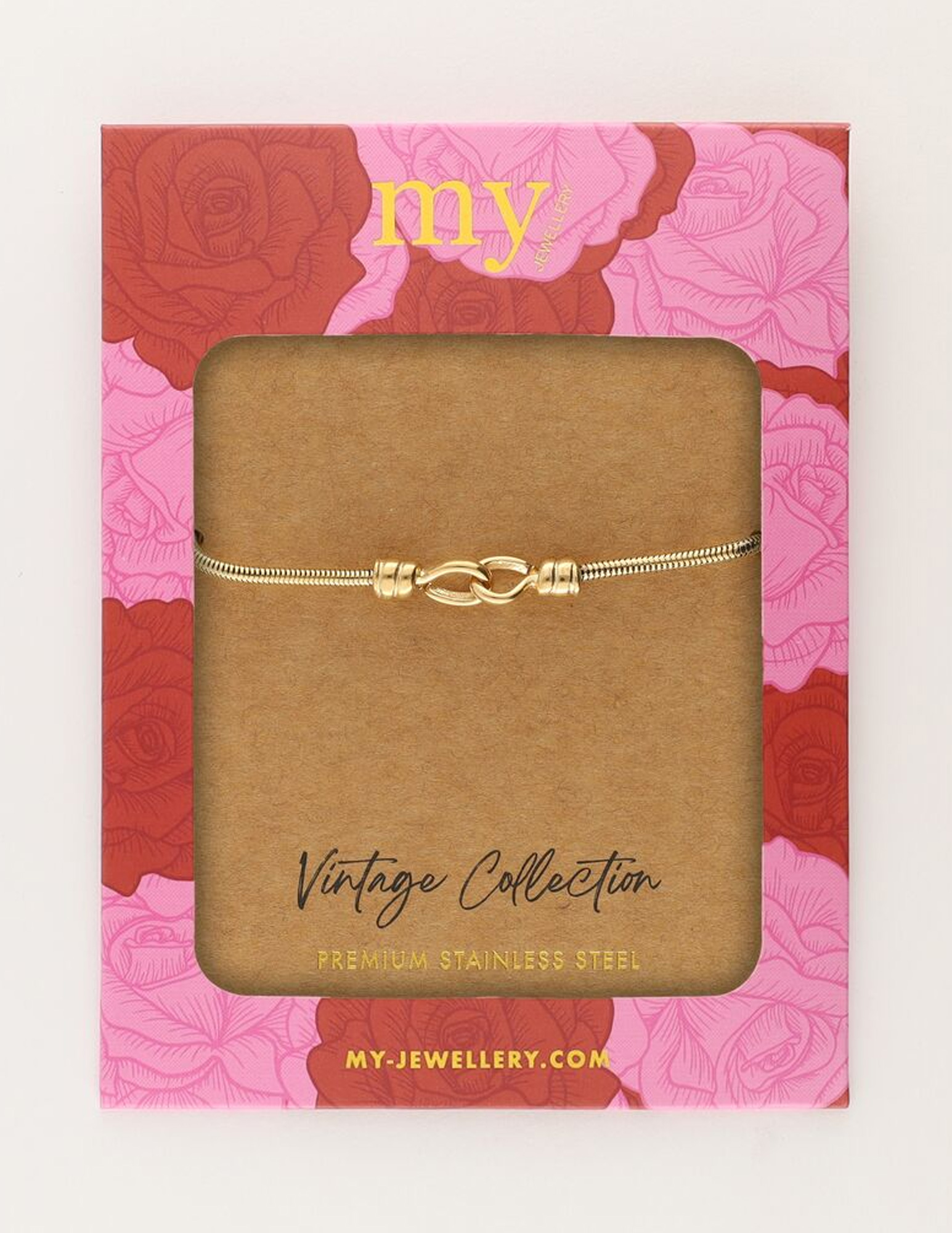 My Jewellery Vintage armband connected MJ11235 Goud